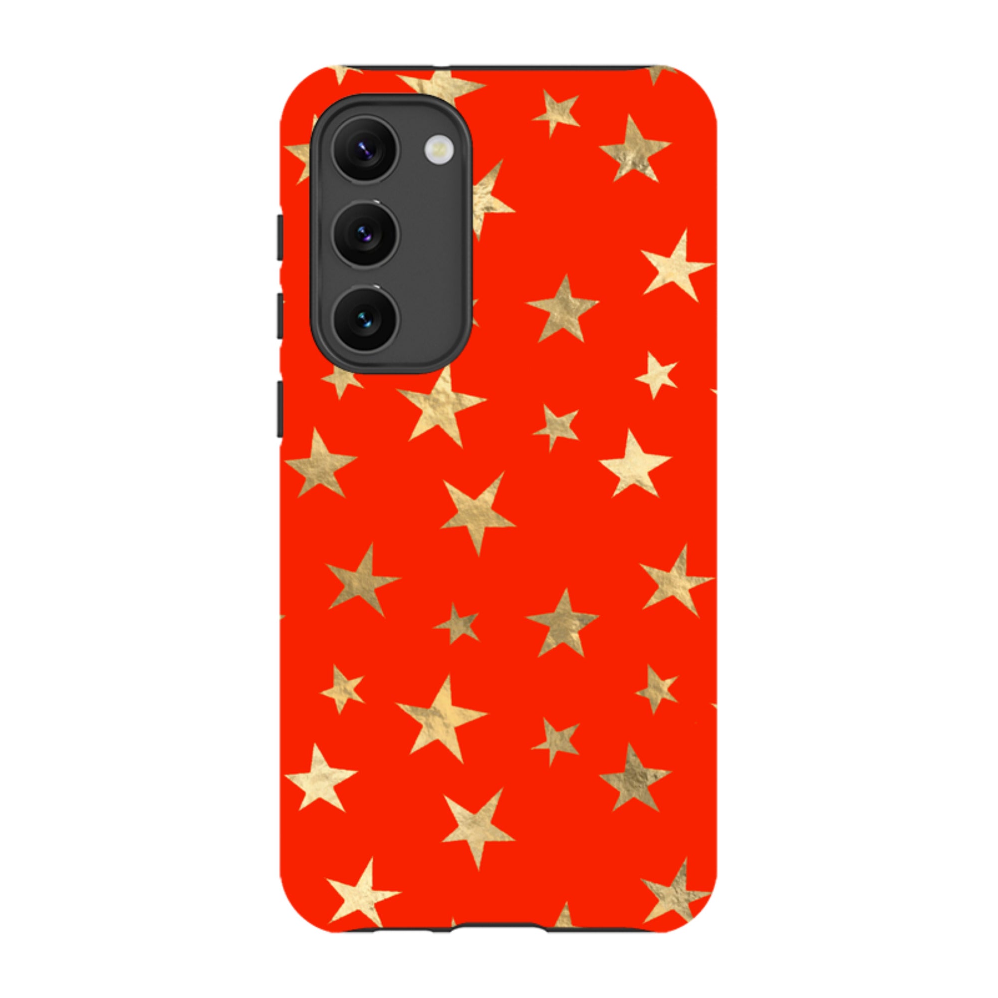Samsung Tough Case - Red and Gold Stars