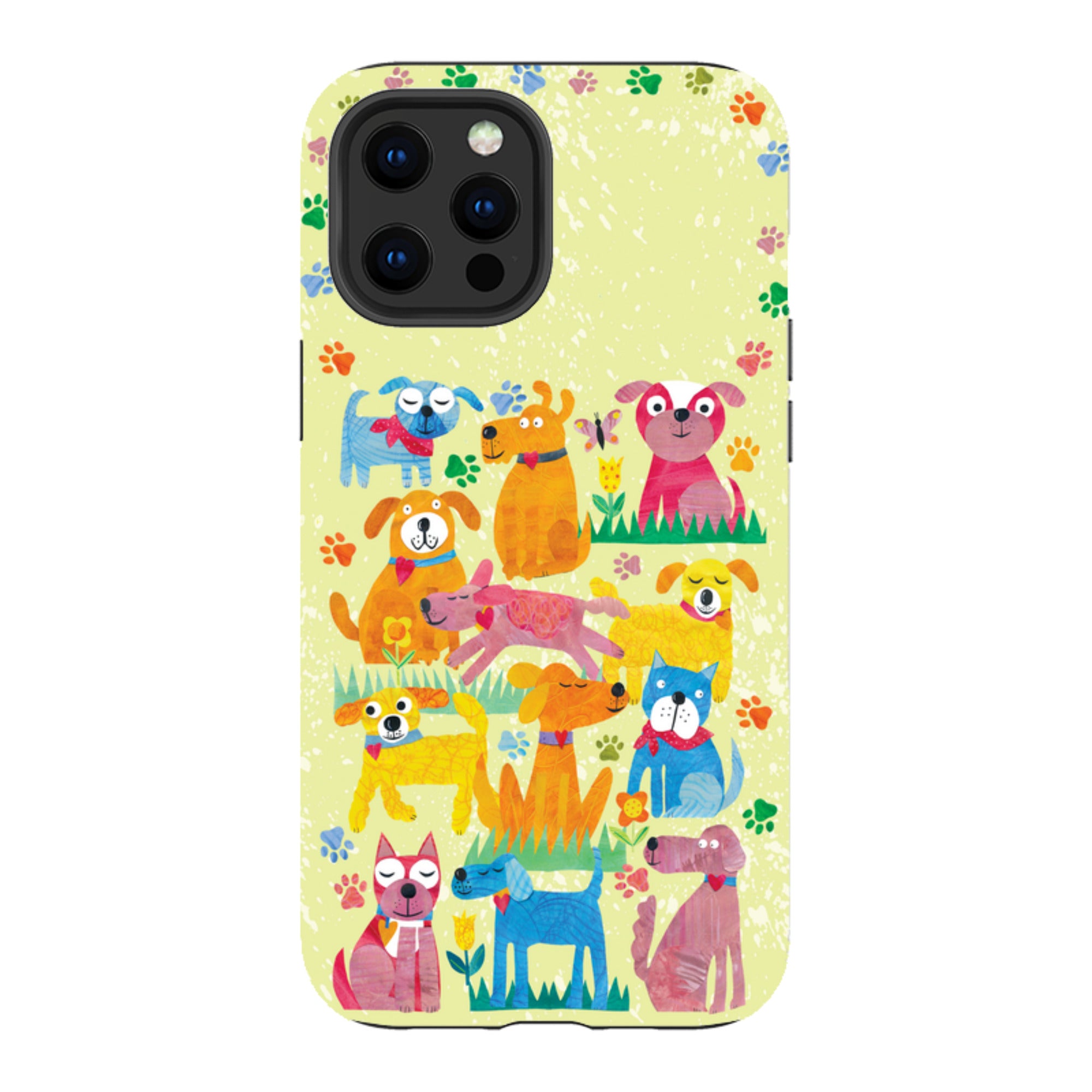 iPhone Tough Case - Dogs in the park By Tracey English