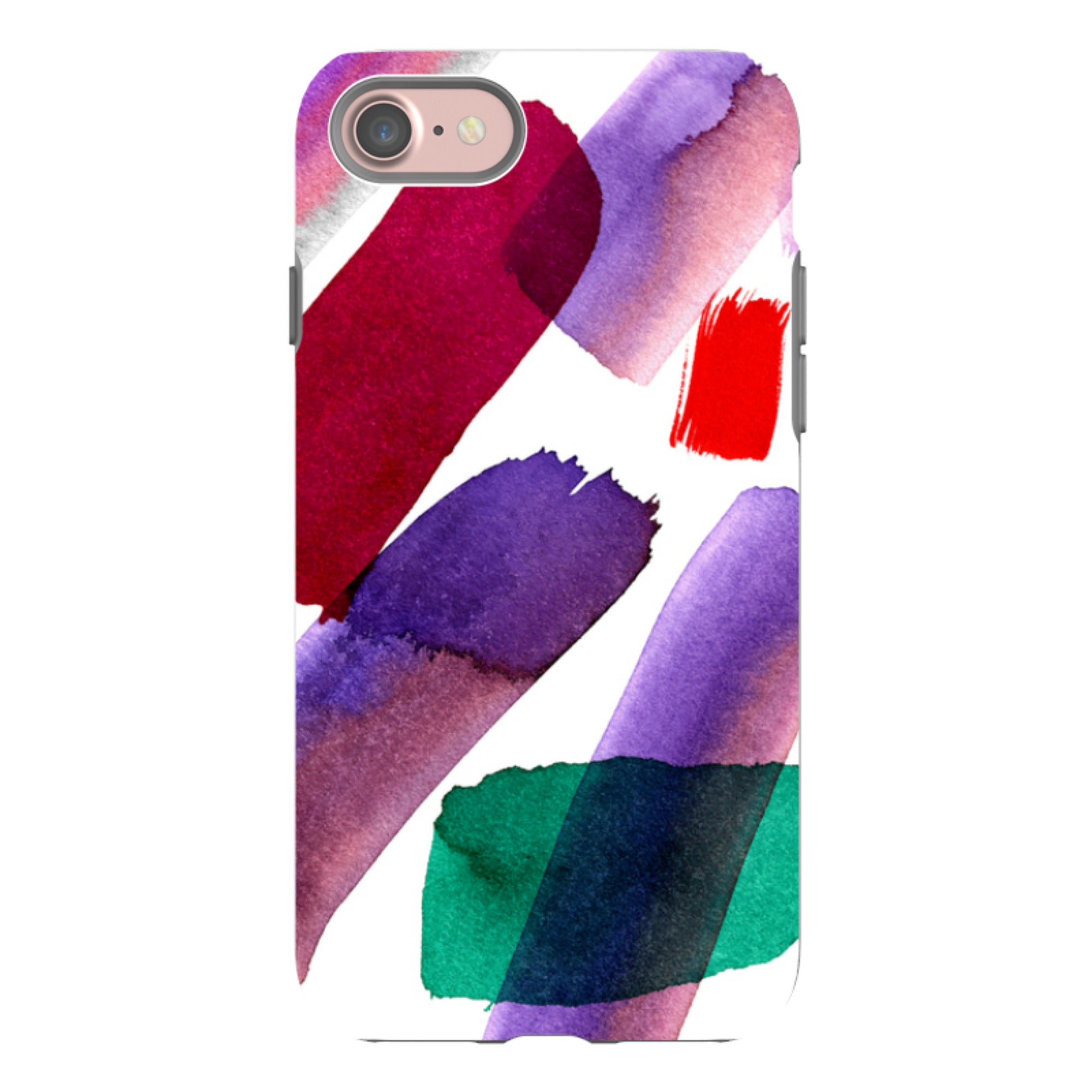 iPhone Tough Case - Lilac Brushes By Kitty Joseph