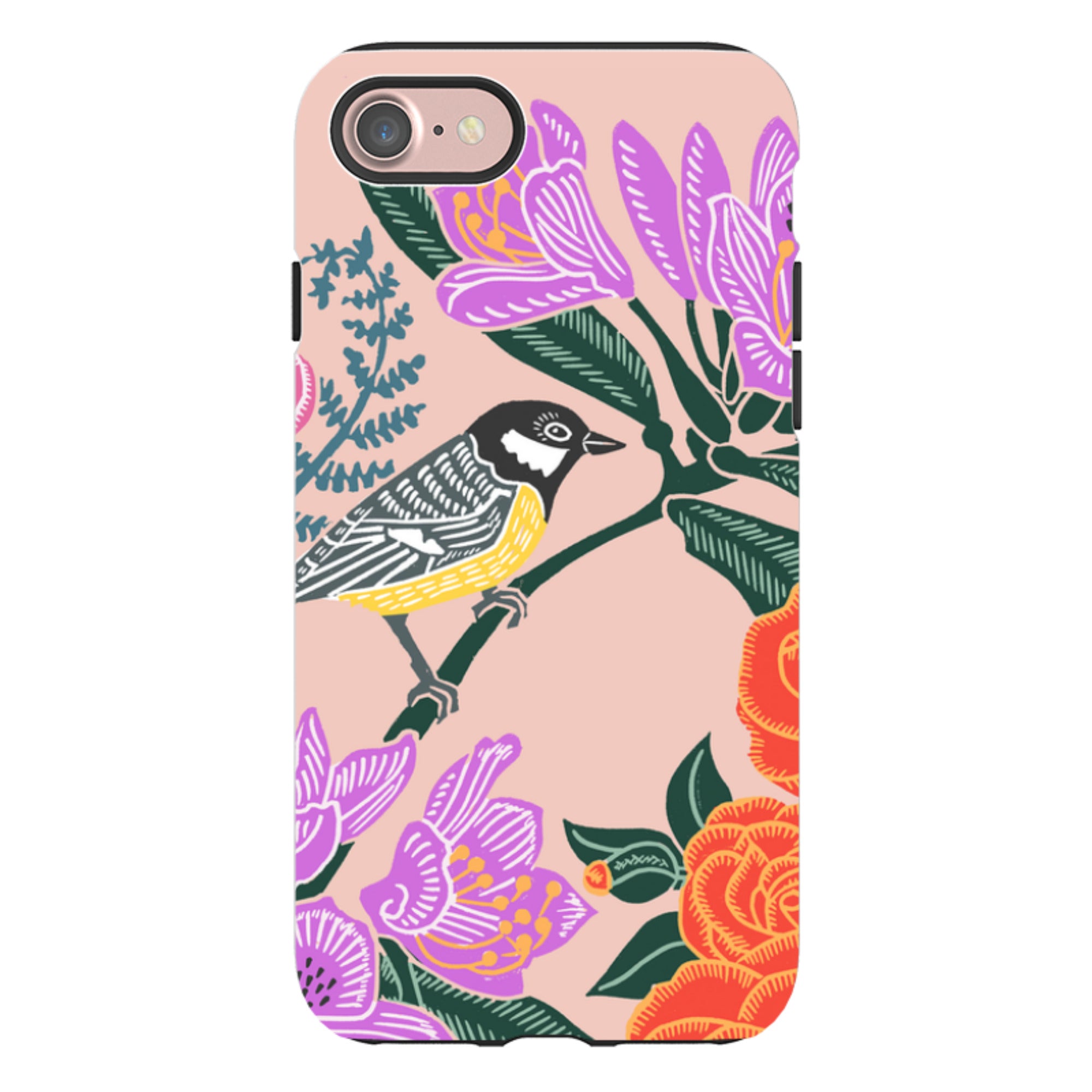 iPhone Tough Case - Camelia By Kate Heiss