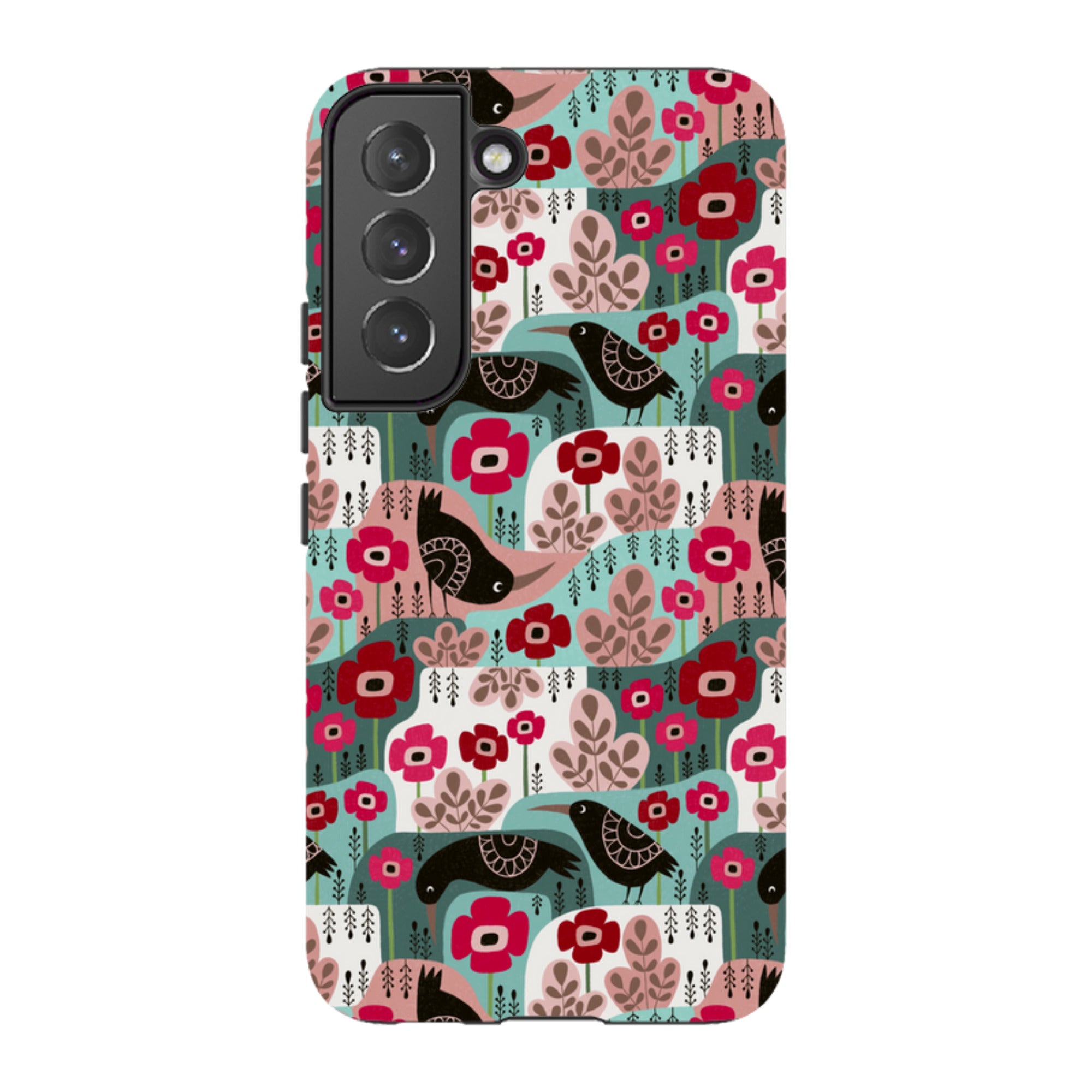 Samsung Tough Case - Poppies And Crow By Suzy Taylor