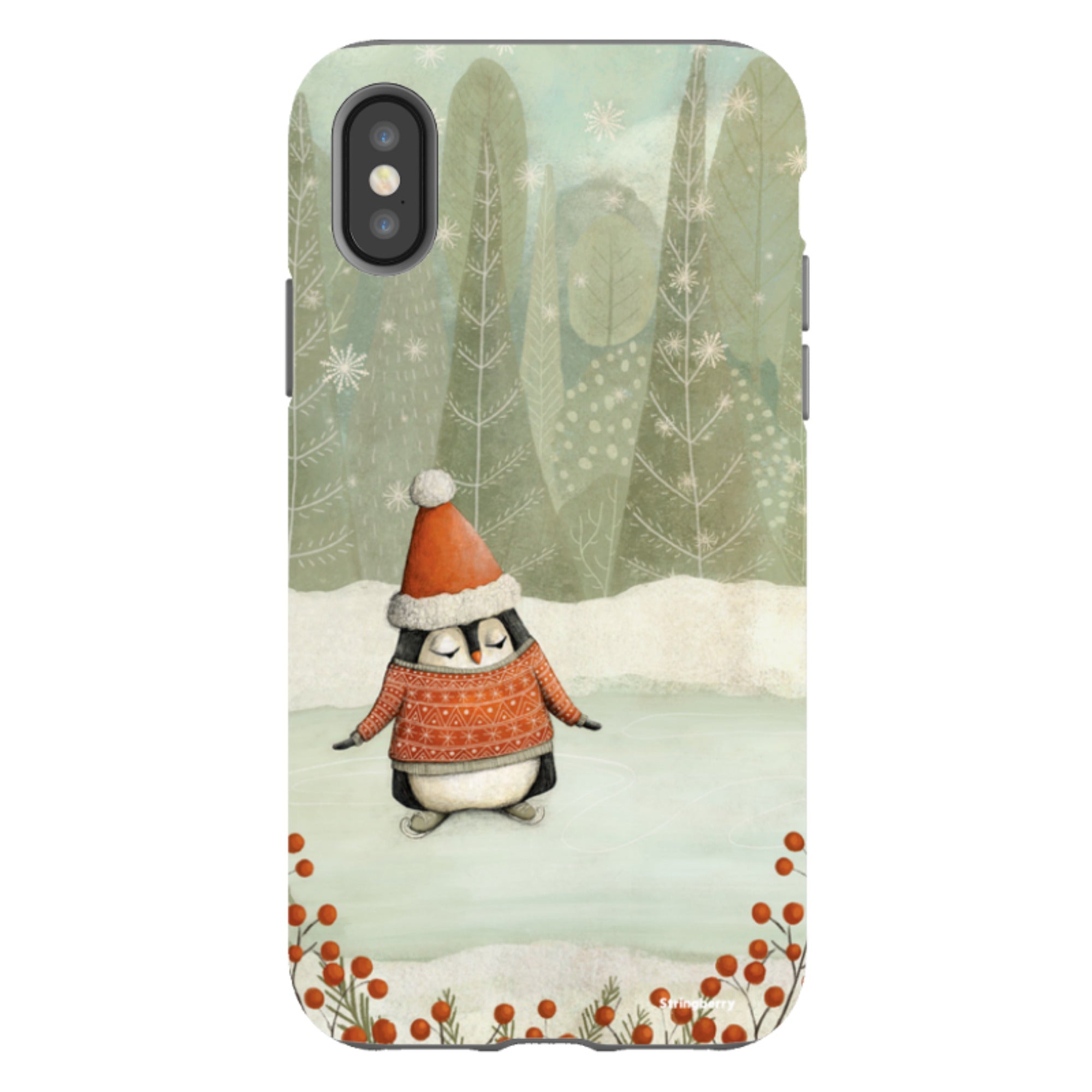 iPhone Tough Case - Penguin By Maja Lindberg