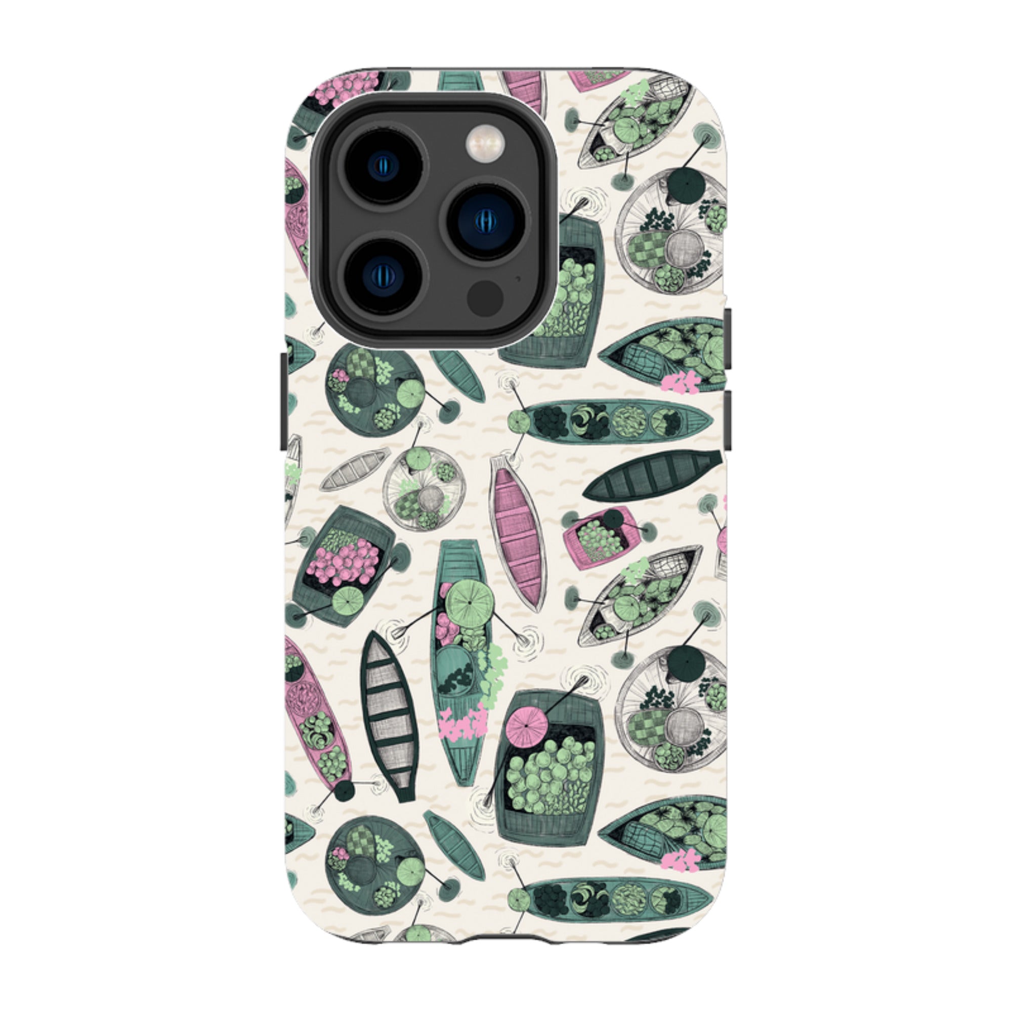 iPhone Tough Case - Floating Markets B By Jade Mosinski