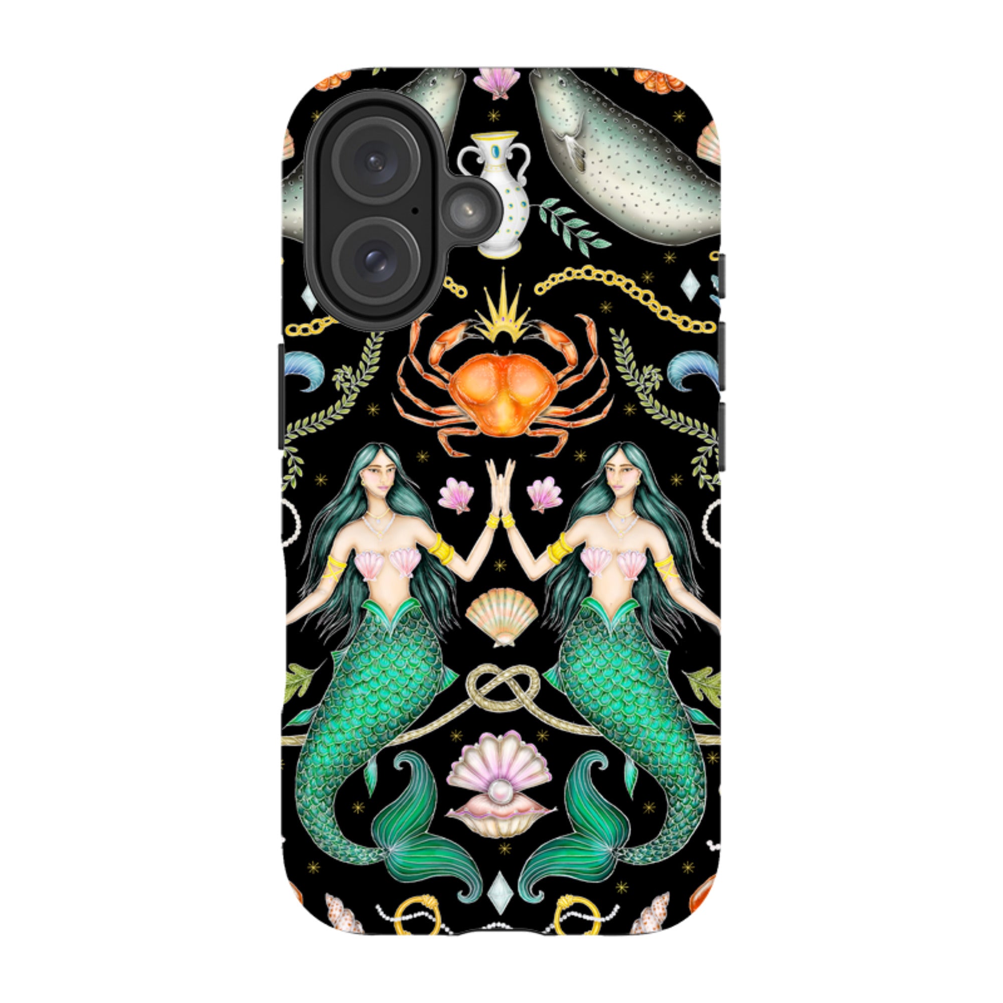 iPhone MagSafe Tough Case - Triton's Treasure By Catherine Rowe