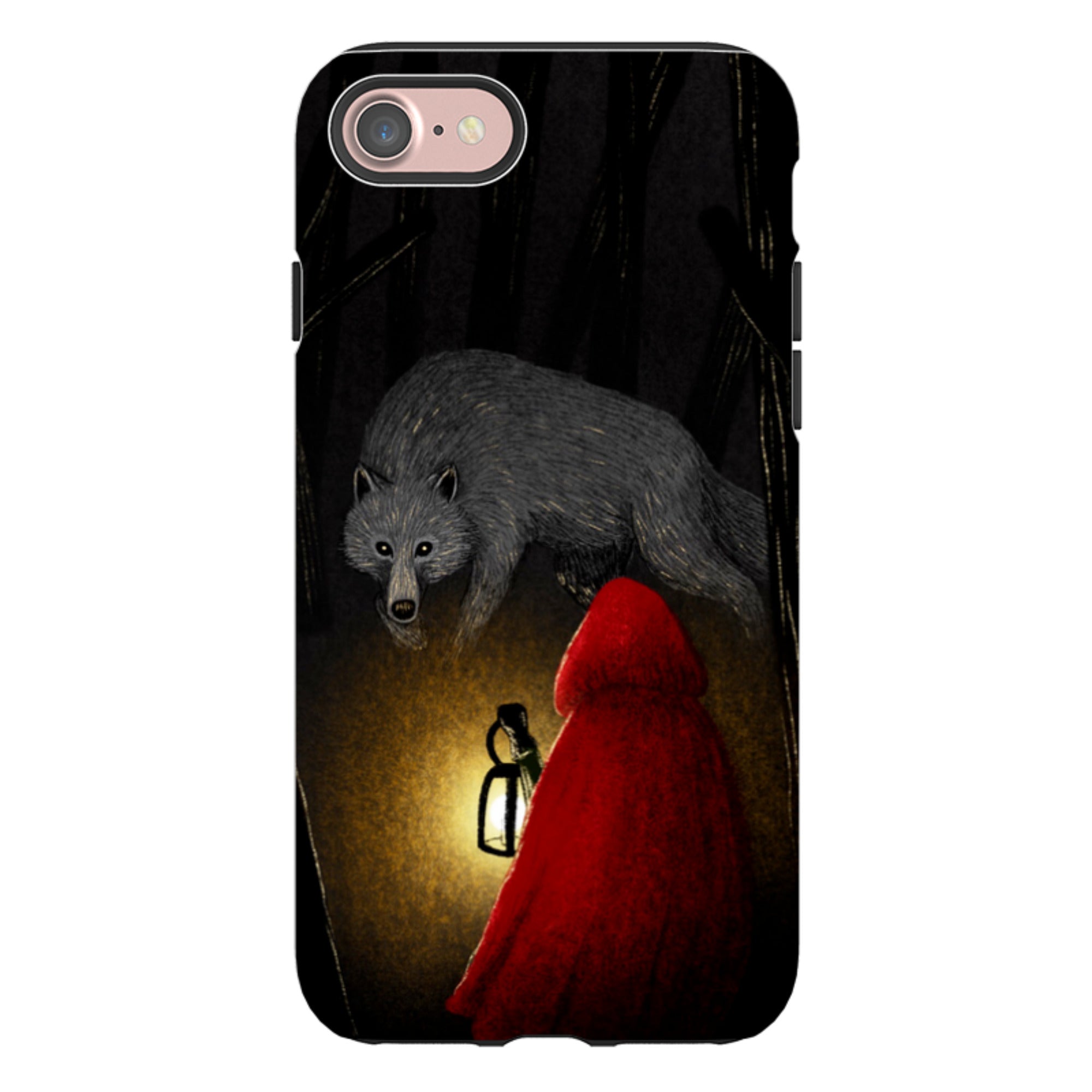 iPhone Tough Case - Riding Hood By Anna Stead