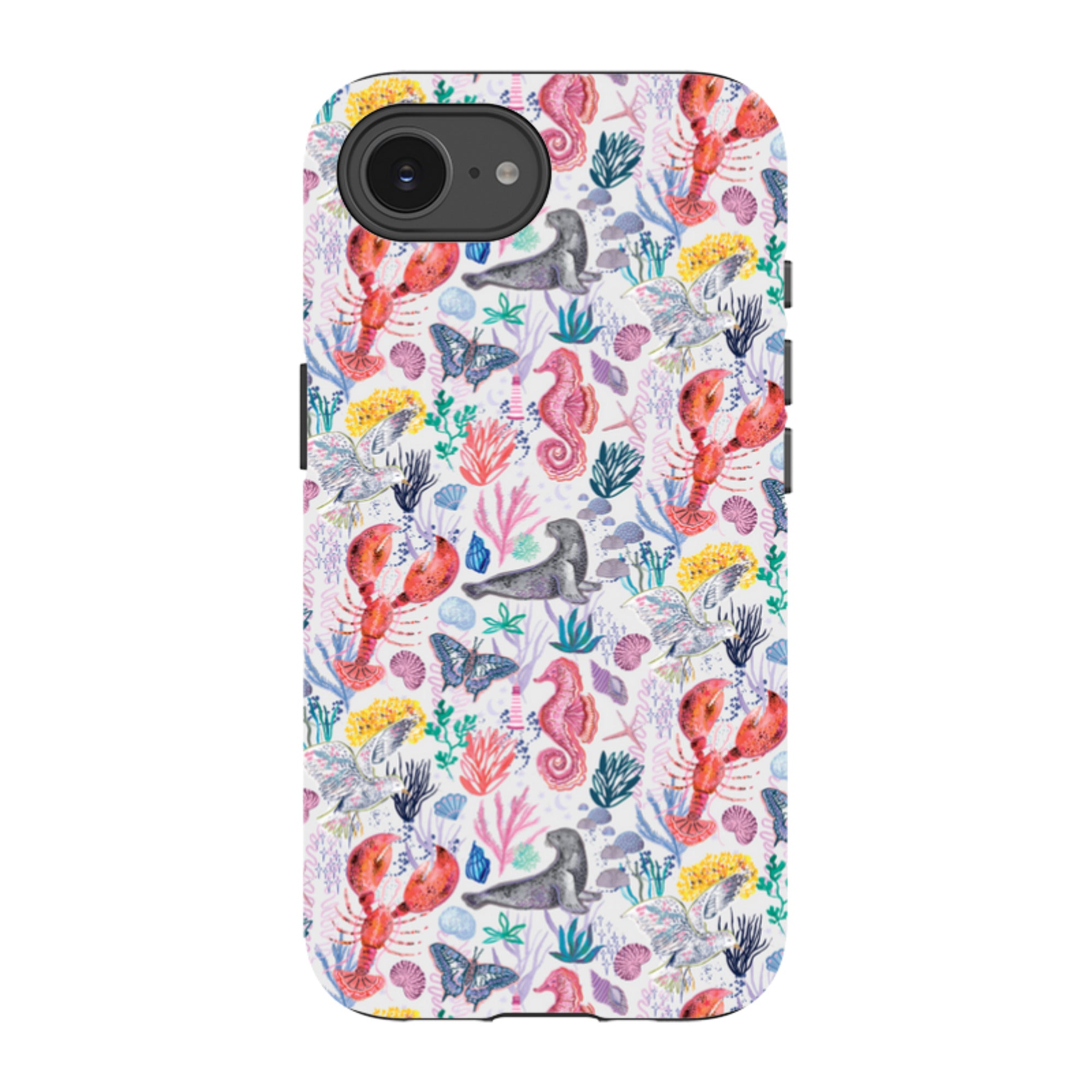 iPhone Case - Coastline Pattern-D By Emma Frances Grant
