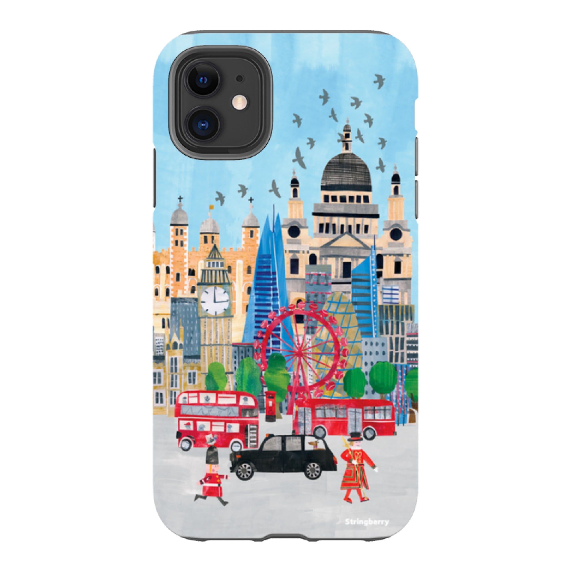 iPhone Tough Case - Spring In London By Tracey English