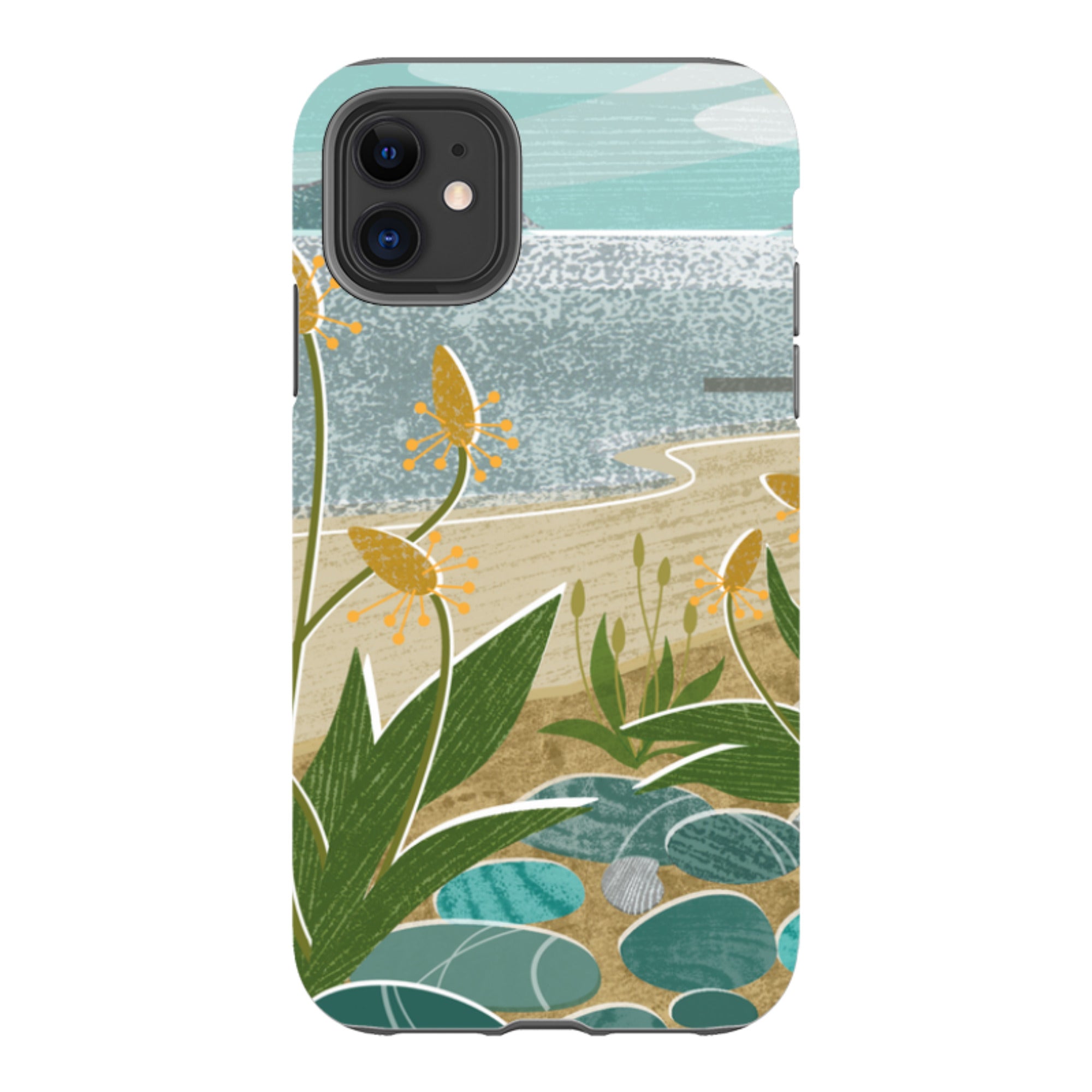 iPhone Tough Case - Shoreline By Liane Payne
