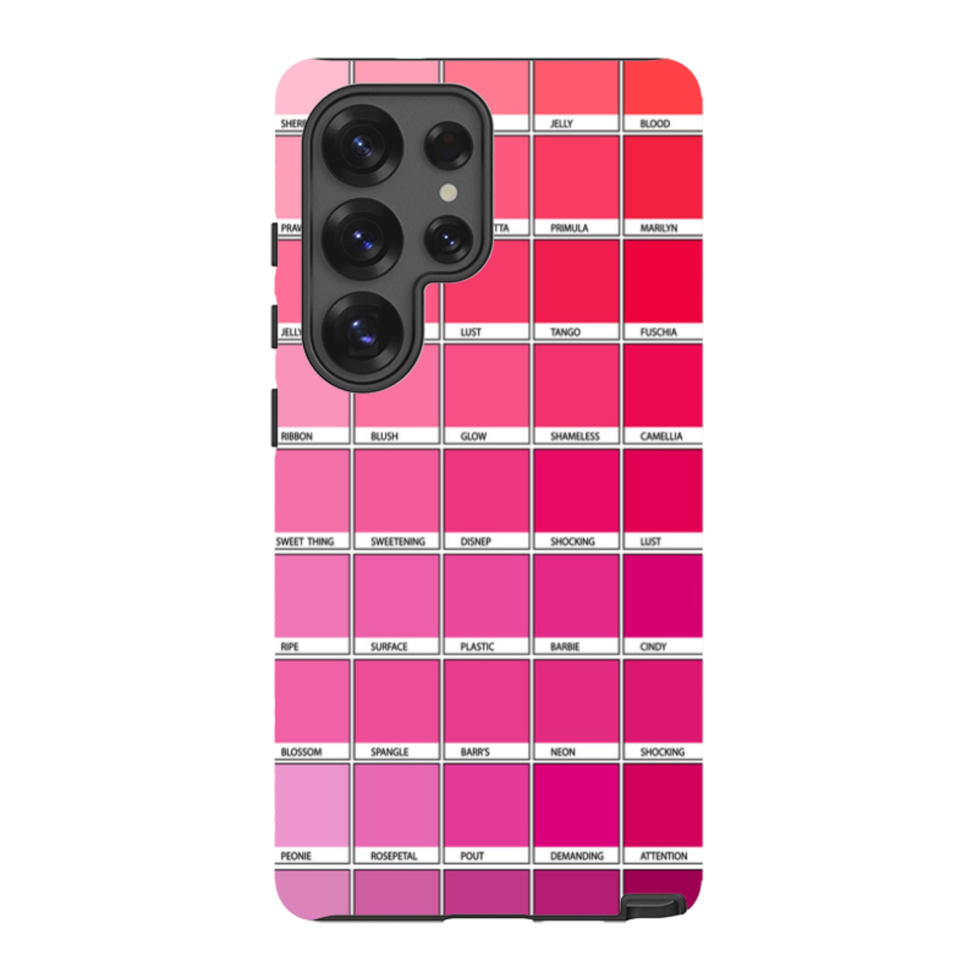 Samsung Tough Case - Pink Chromology By Kitty Joseph