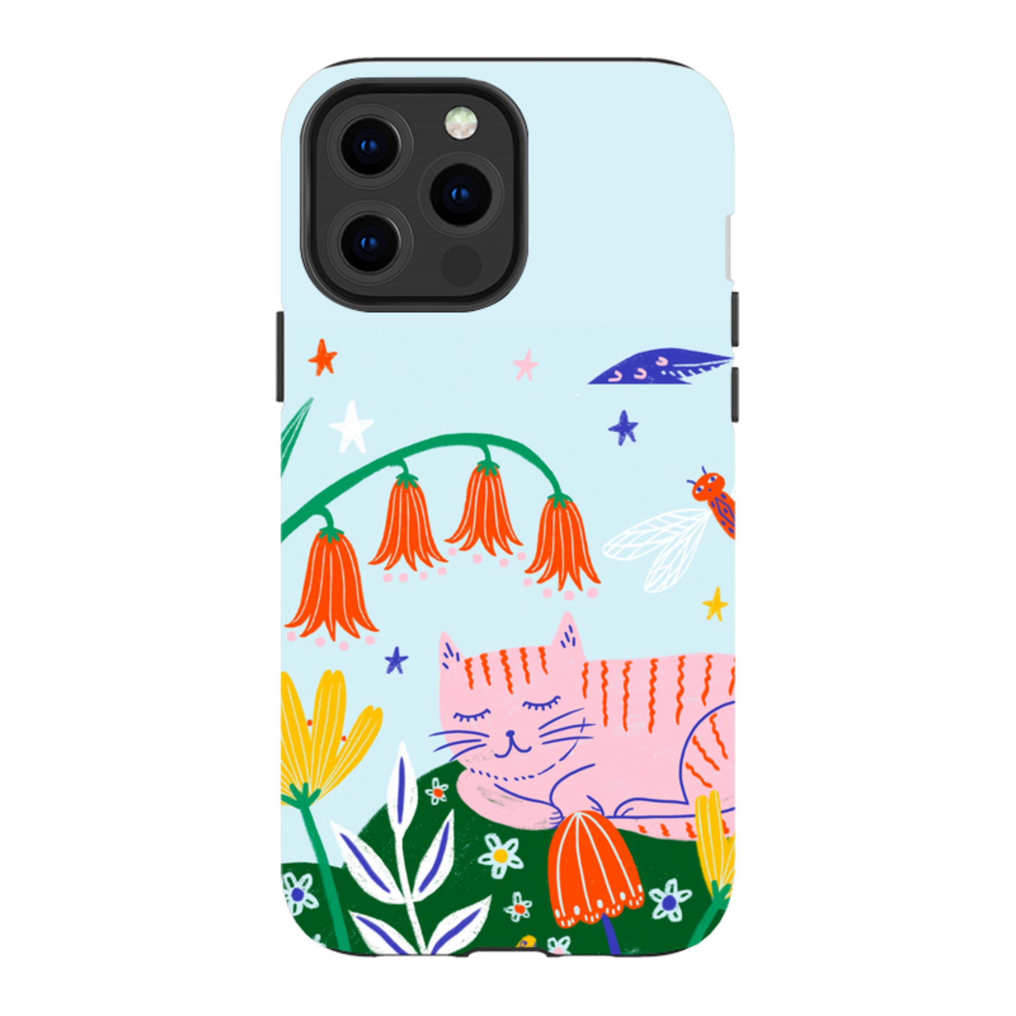 iPhone Tough Case - Cat By Lee Foster Wilson