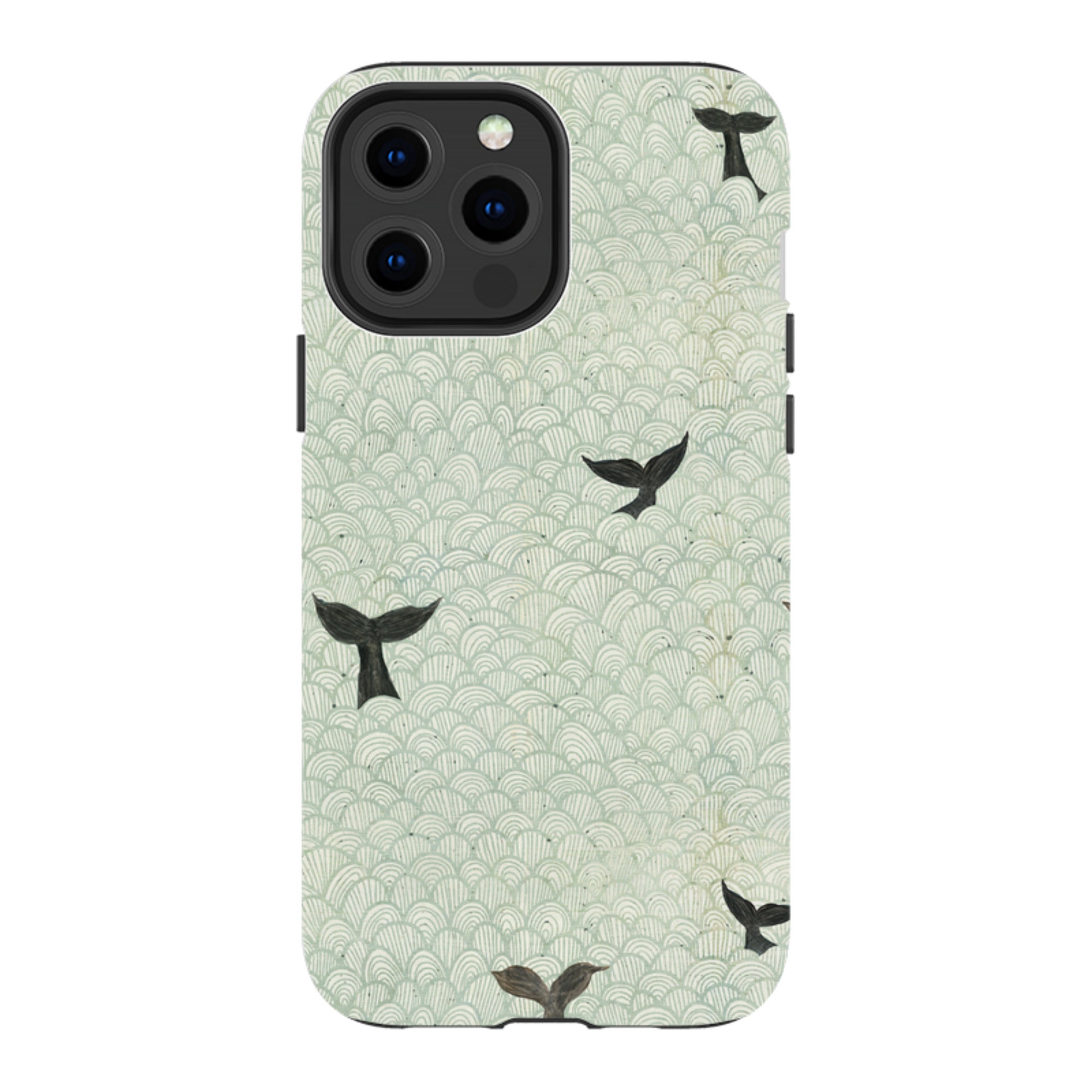 iPhone Tough Case - Whale Tails By Katherine Quinn