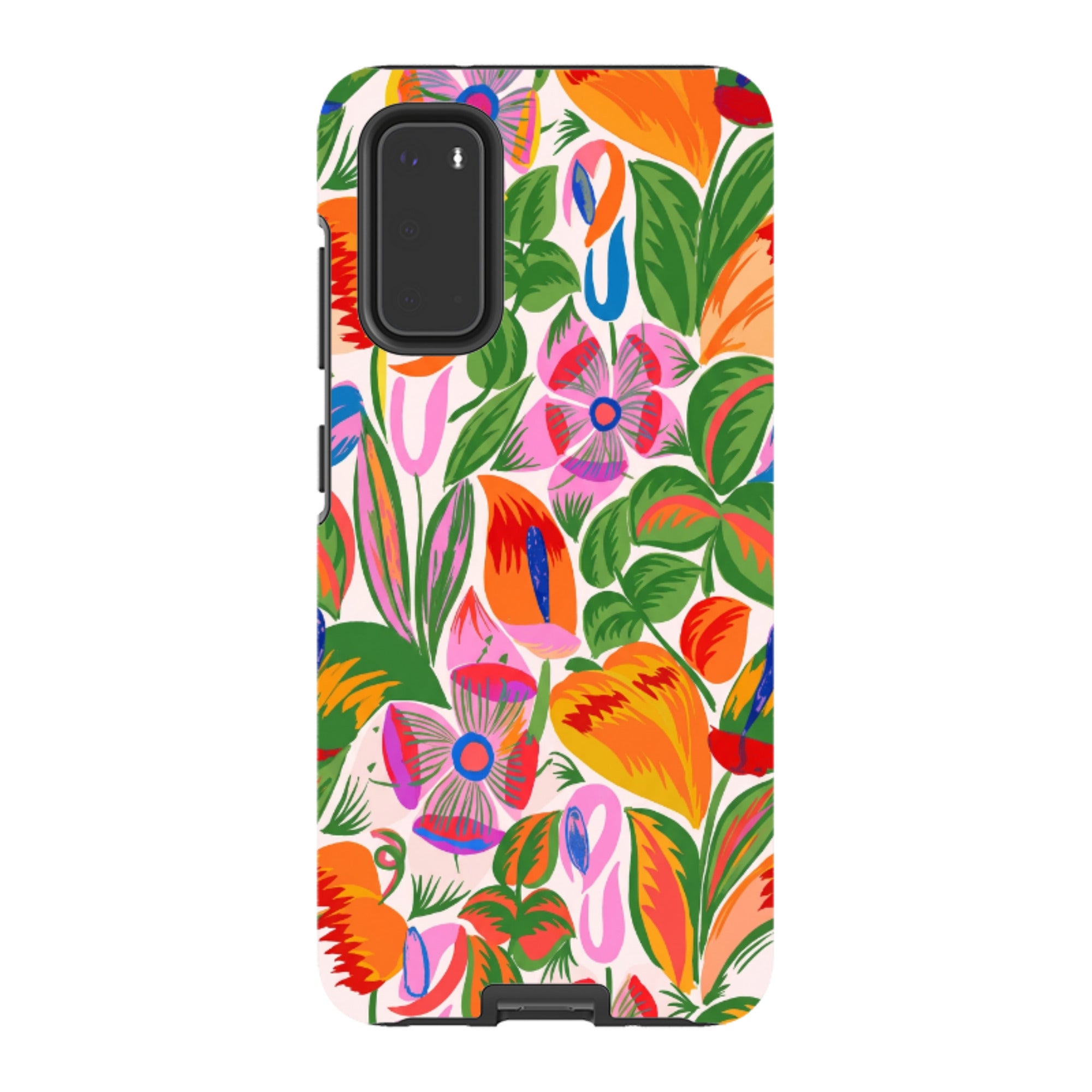 Samsung Tough Case - Vintage Tropical Floral