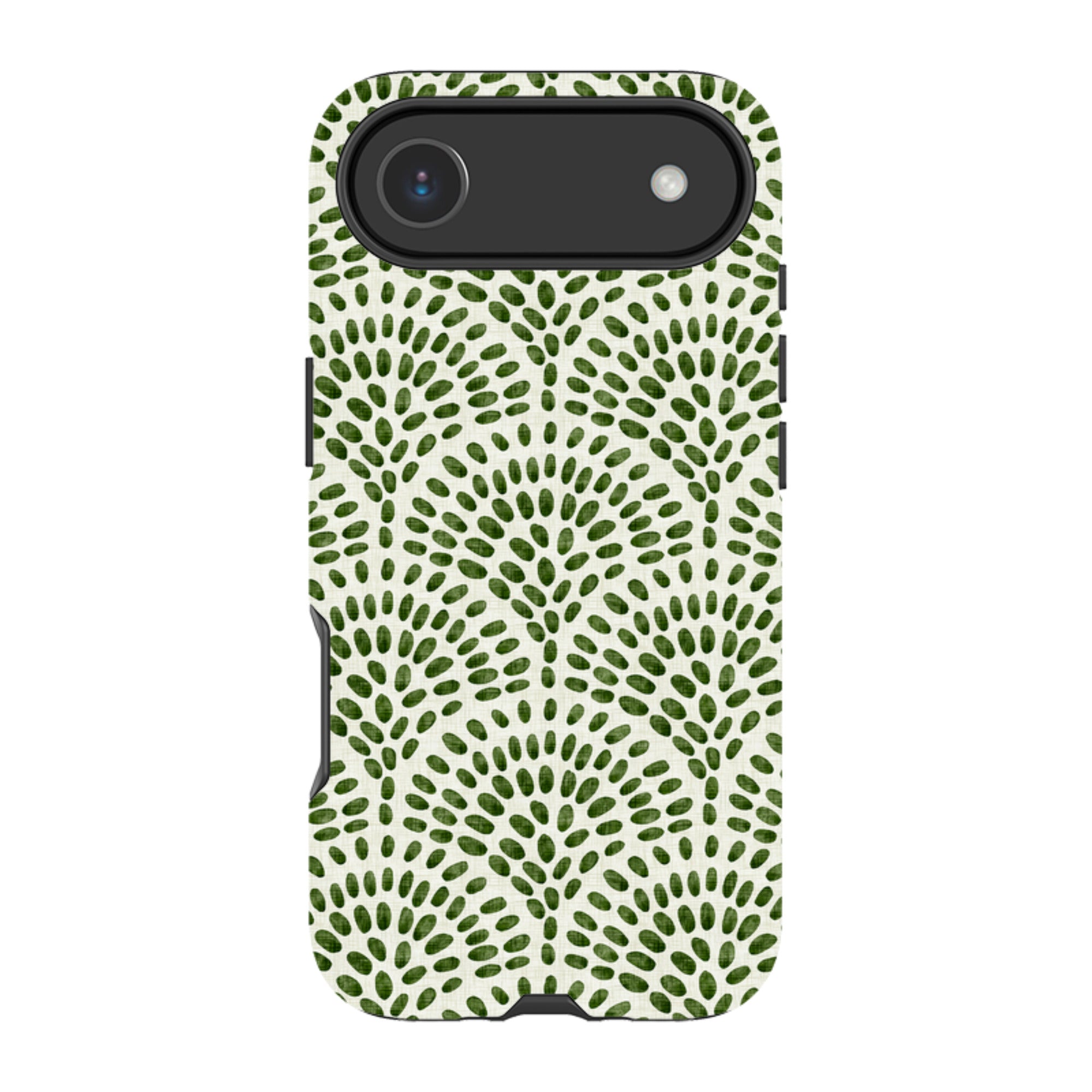 iPhone Tough Case - Scallop - Green By Katherine Quinn