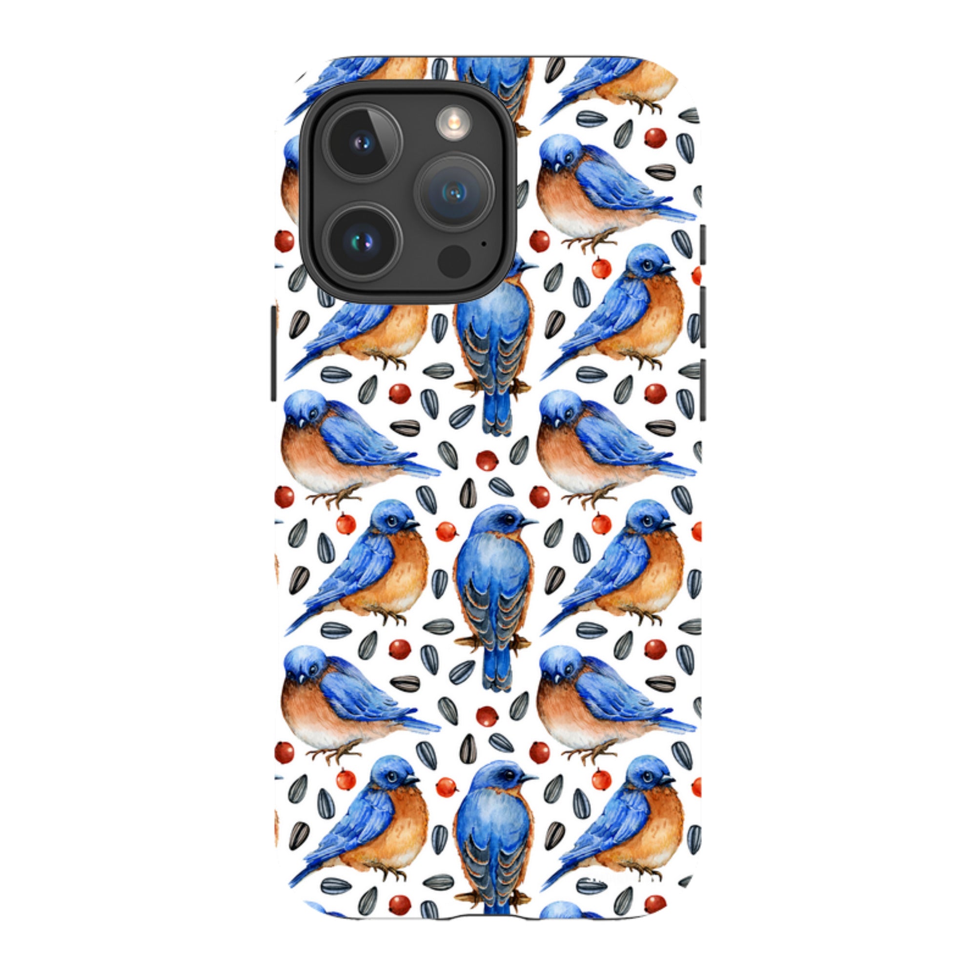 iPhone Tough Case - Bluebirds II