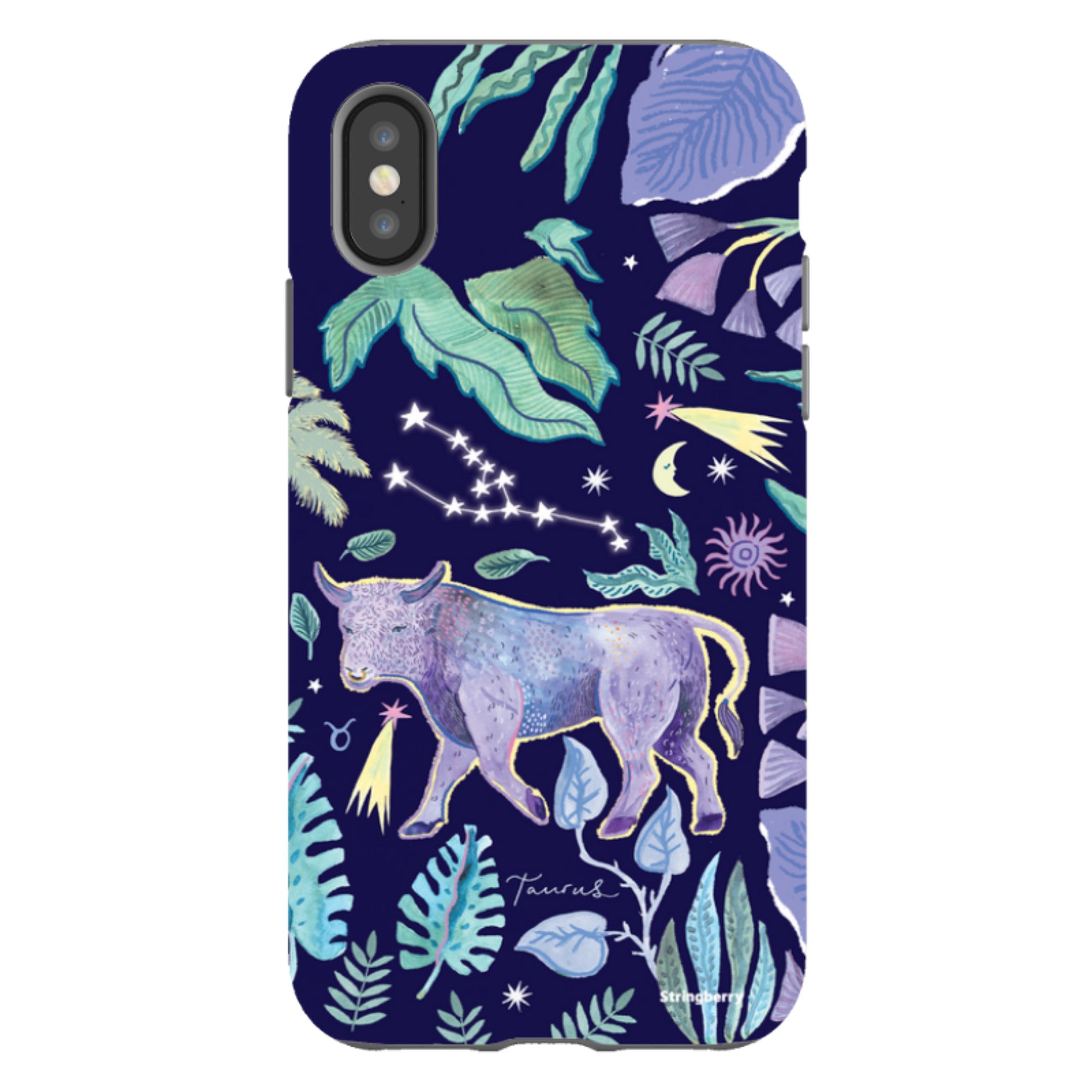 iPhone Tough Case - Taurus By Emma Frances Grant