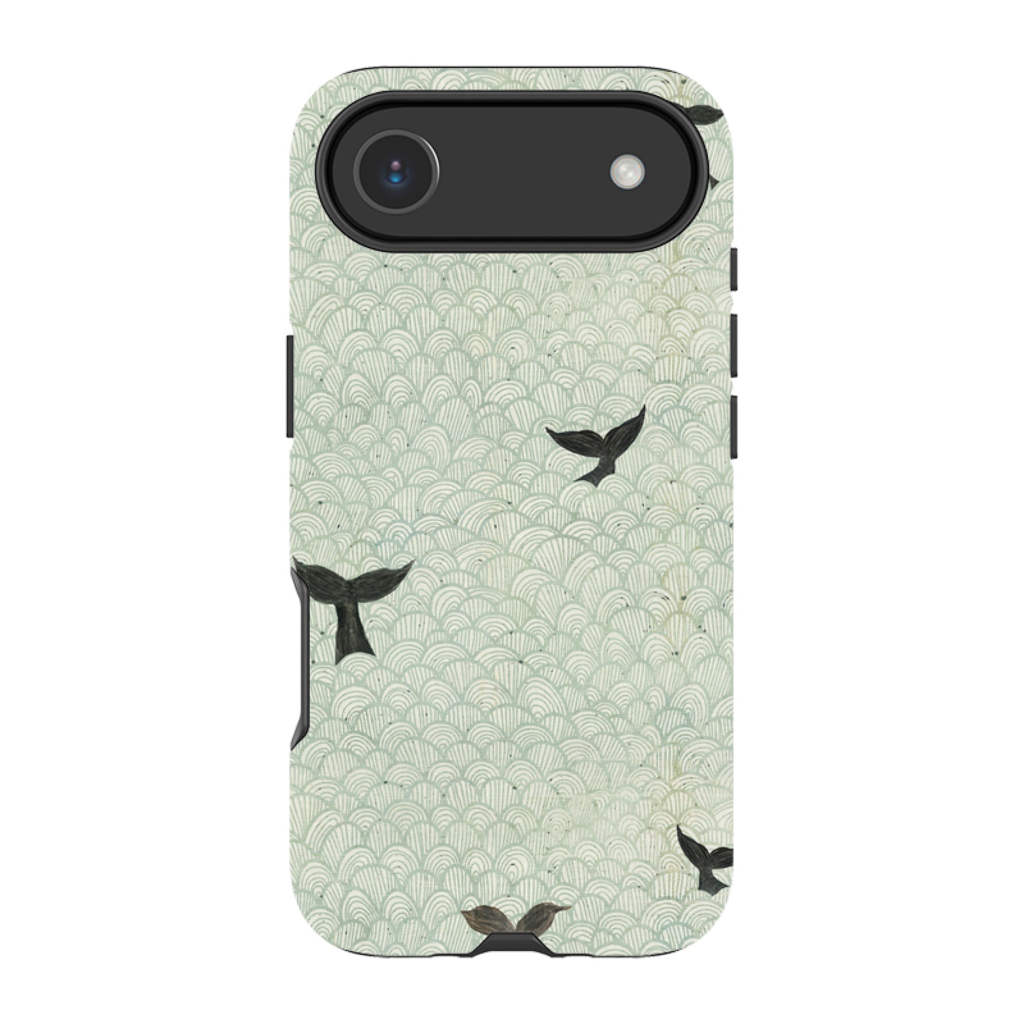 iPhone Tough Case - Whale Tails By Katherine Quinn