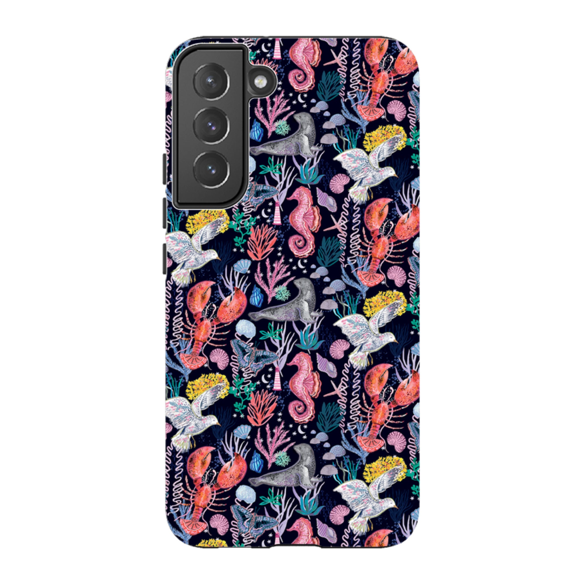 Samsung Tough  Case - Coastline Pattern A By Emma Frances Grant