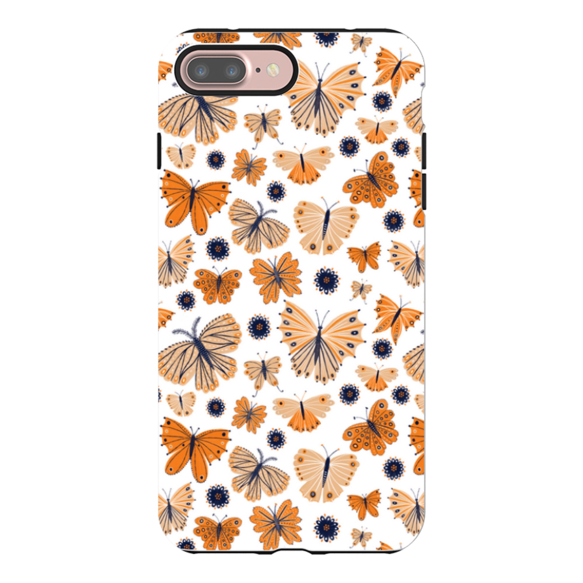iPhone Tough Case - Butterfly Patterns By Lee Foster Wilson