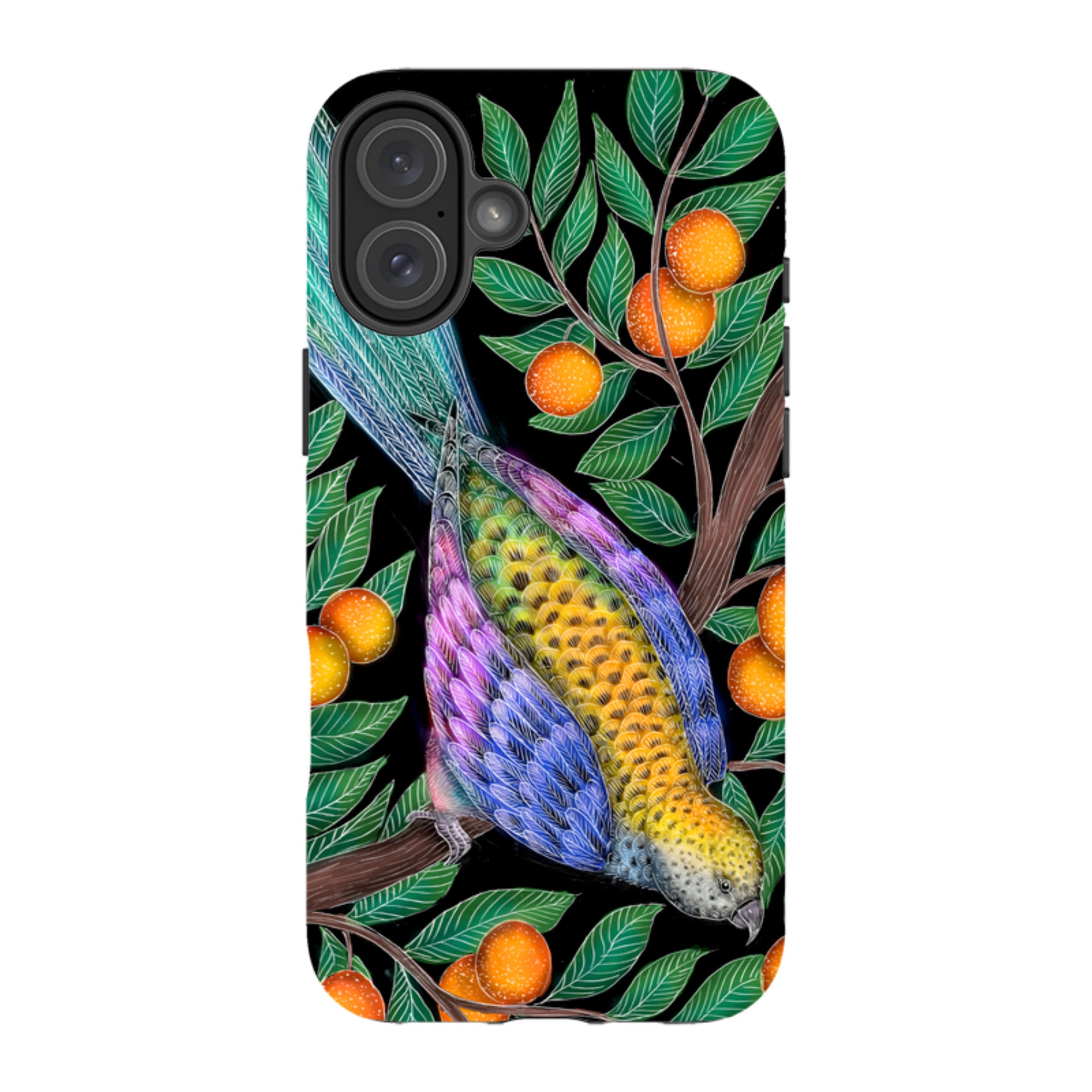 iPhone MagSafe Tough Case -  Parrot By Catherine Rowe