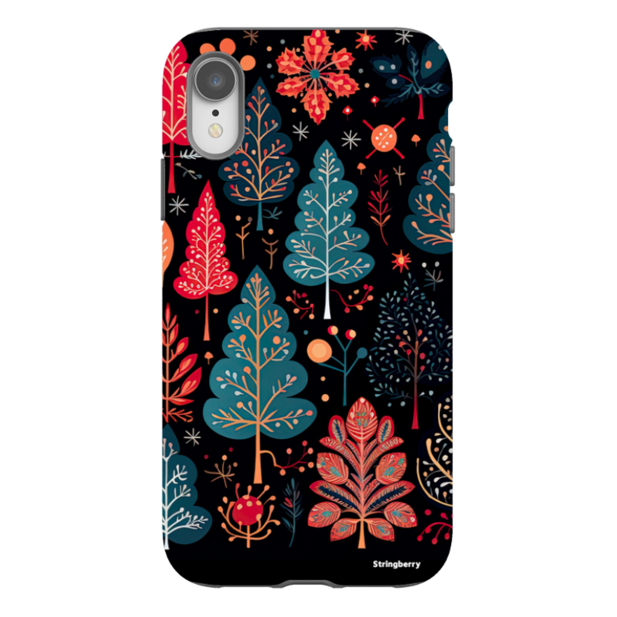iPhone Tough Case - Dark Winter Forest