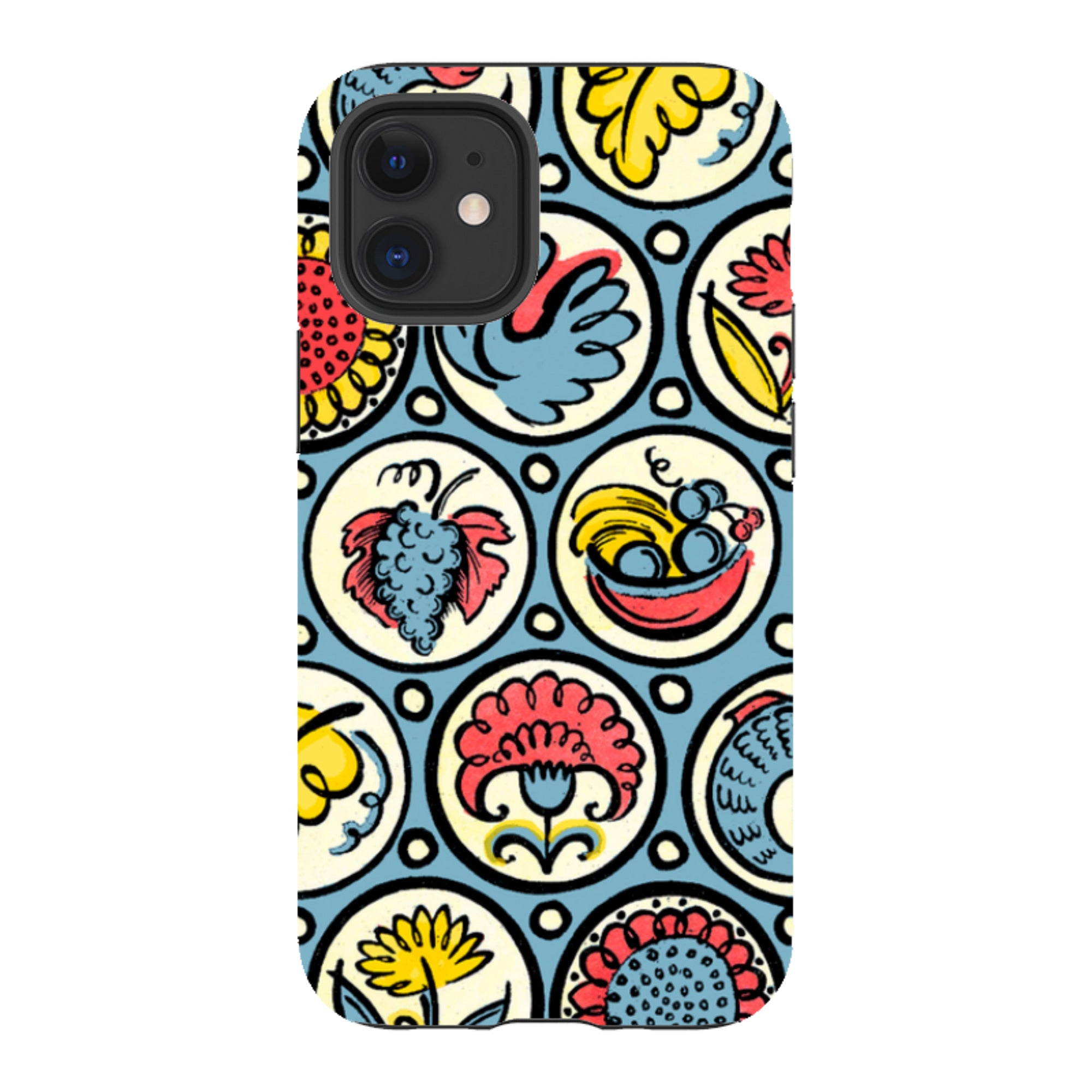 iPhone Tough Case - Birds, Fish & Fruit By Cressida Bell