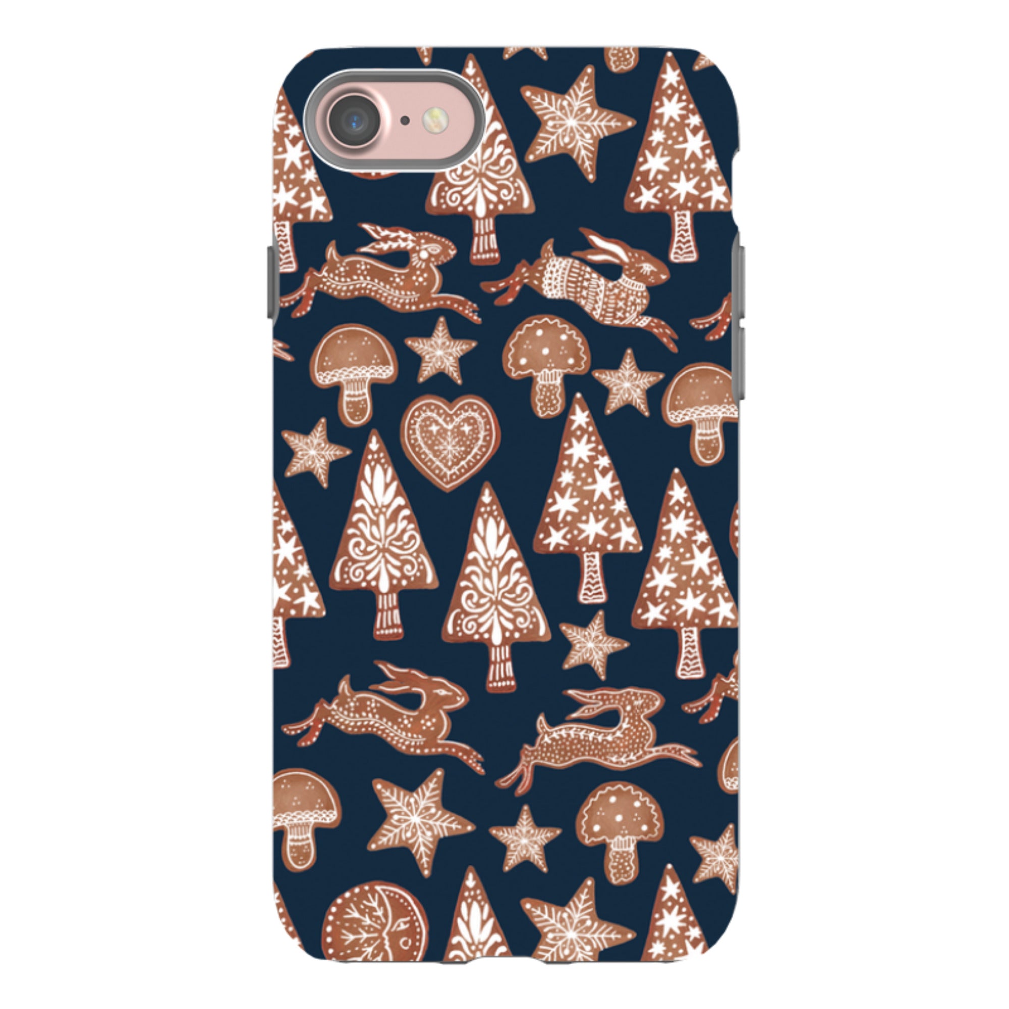 iPhone Tough Case - Sweet Treats Dark By Emma Frances Grant