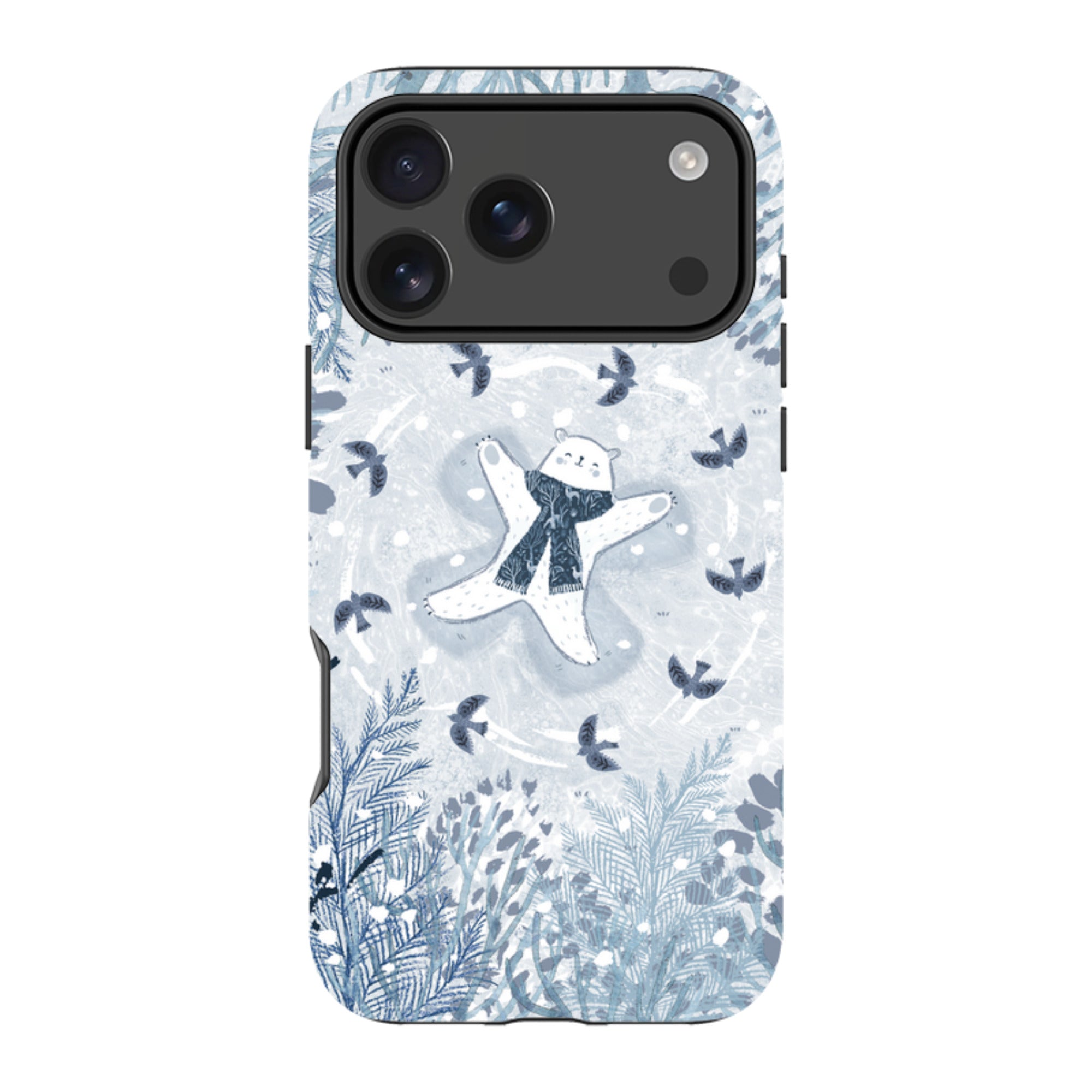 iPhone Tough Case - Snow Angel By Emma Frances Grant