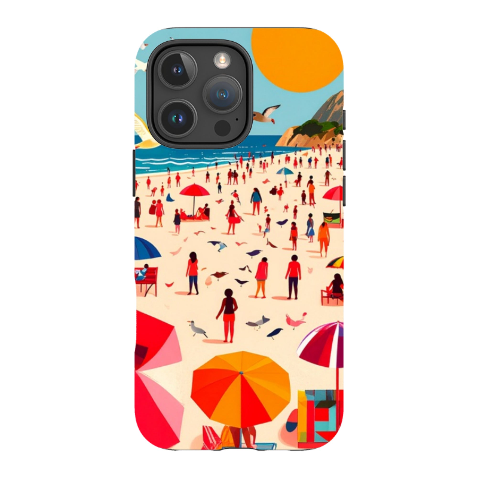 iPhone Tough Case - Mediterranean Beach Life