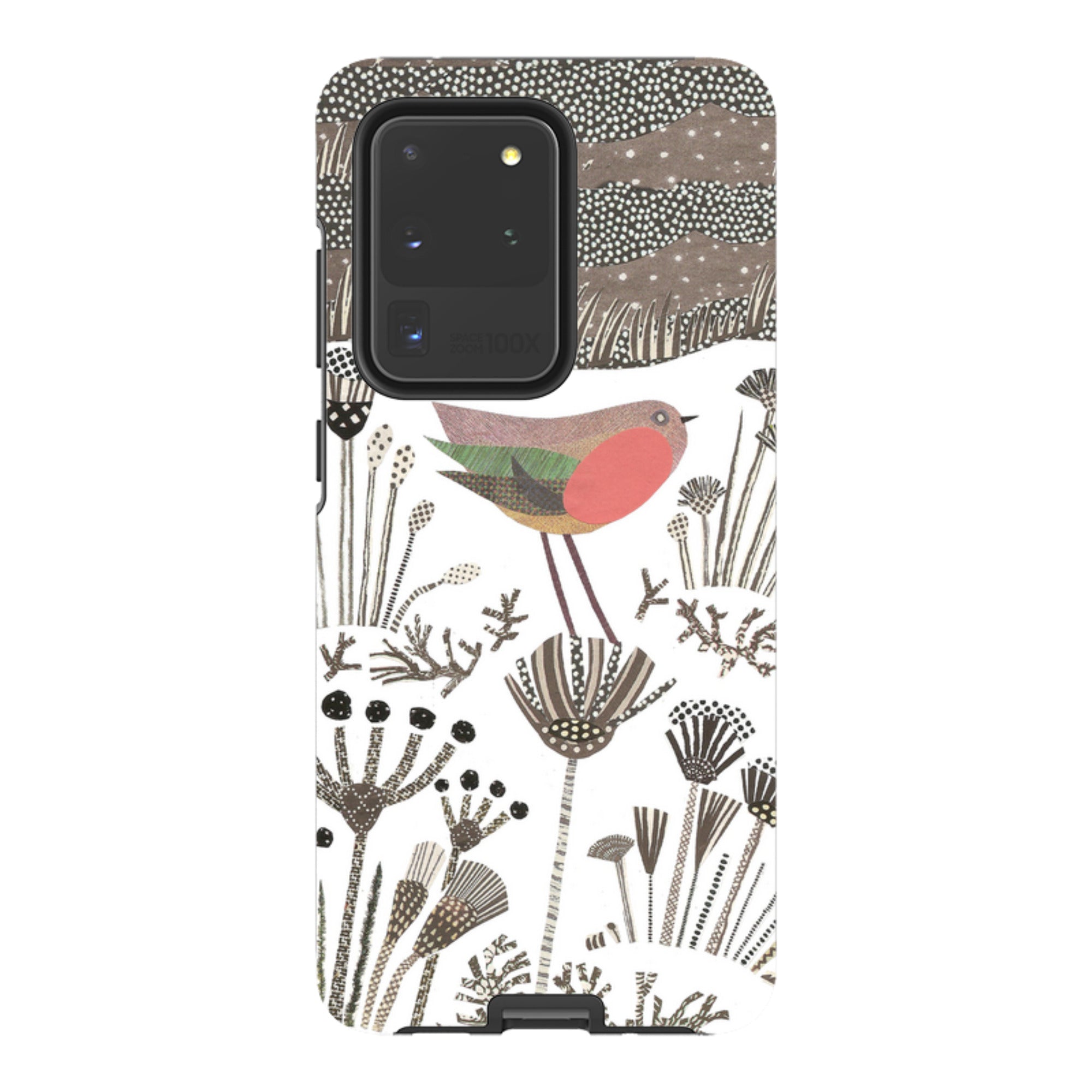 Samsung Tough Case - Robin in Snow By Jane Robbins