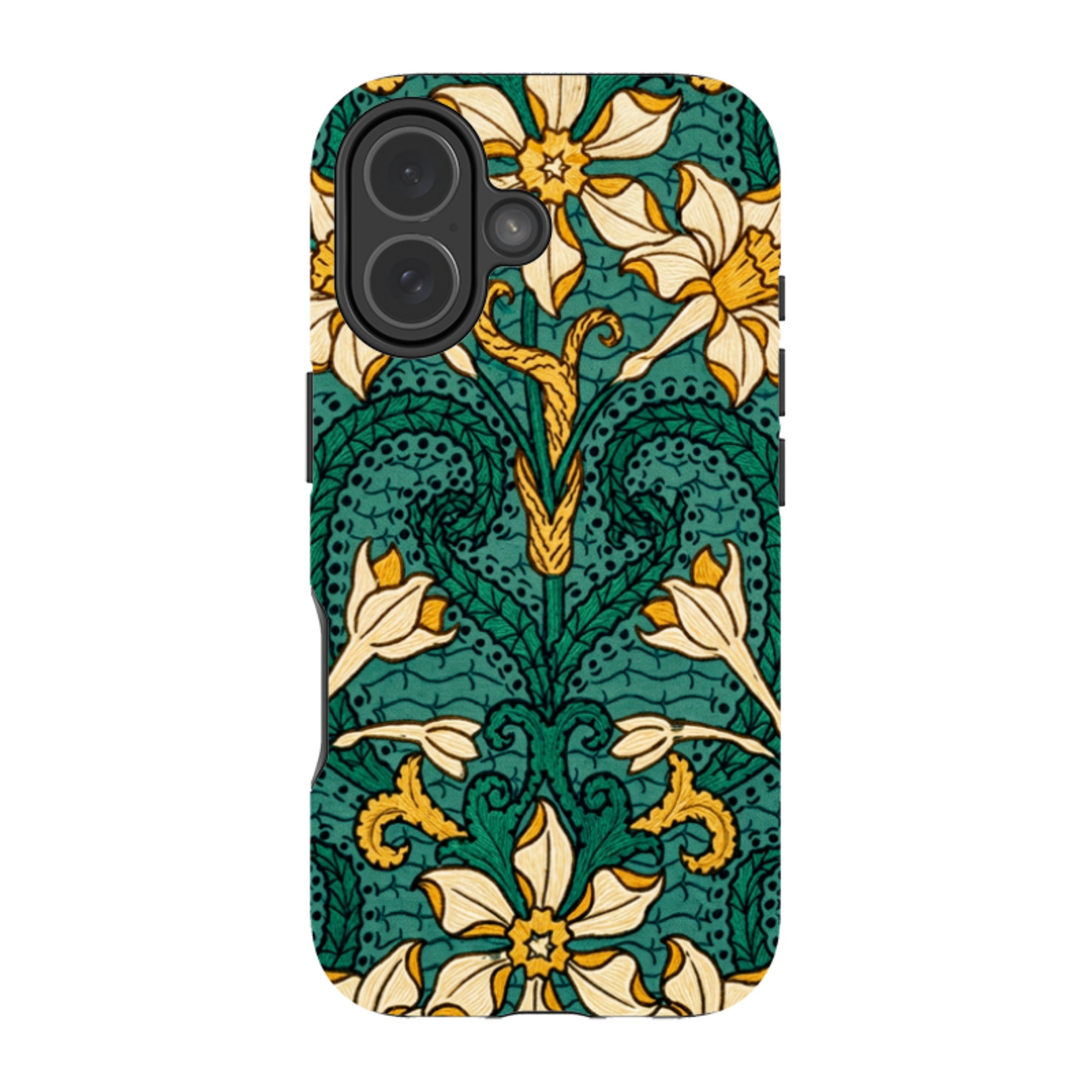iPhone MagSafe Tough Case - Nouveau Daffodil Floral