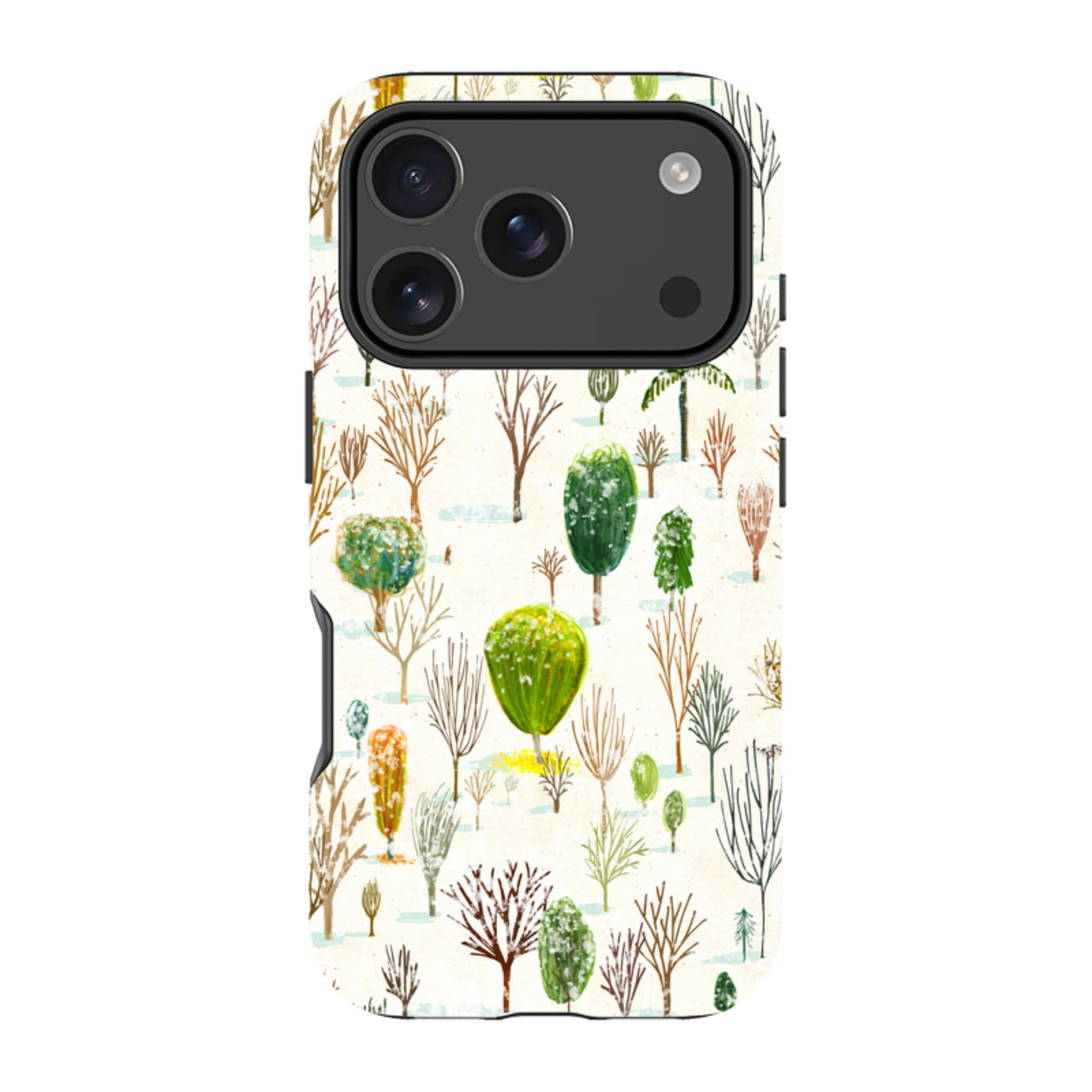 iPhone Tough Case - Winter In The Arboretum By Katherine Quinn