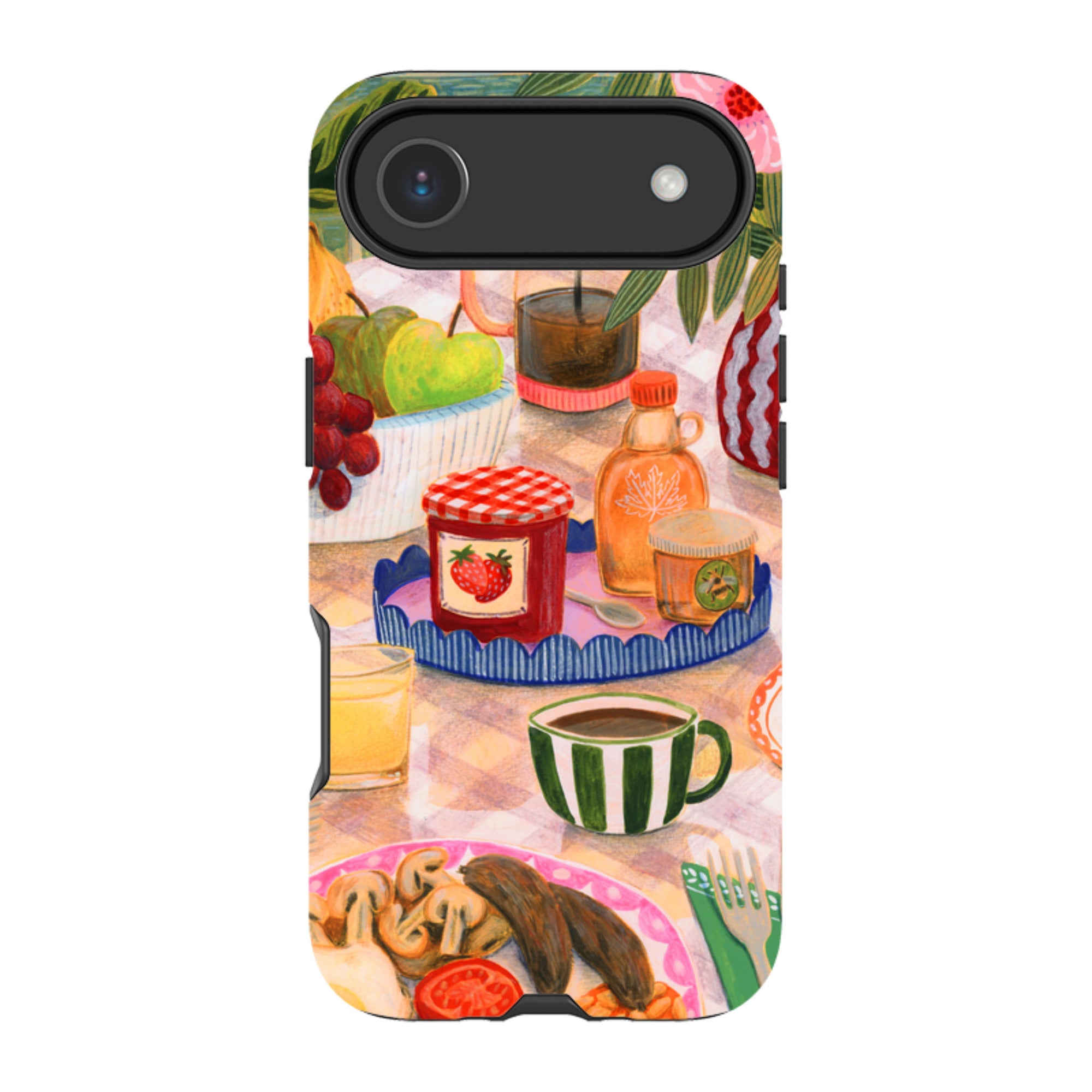 iPhone Tough Case - Holiday Breakfast By Lee Foster Wilson