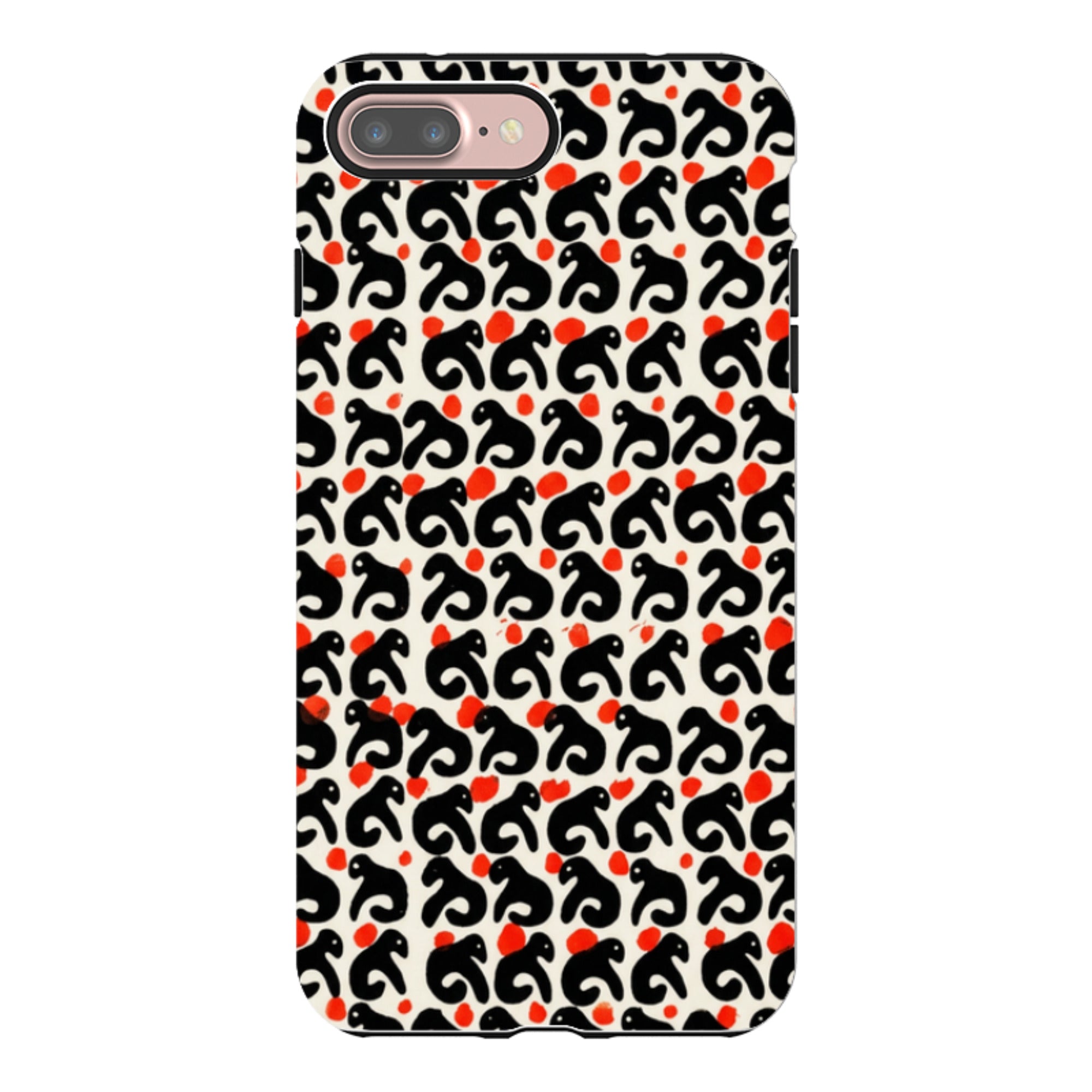 iPhone Tough Case - Abstract Cutouts