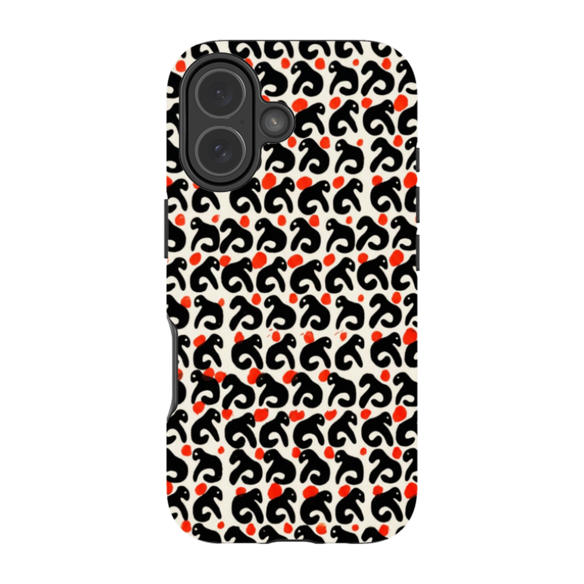 iPhone Tough Case - Abstract Cutouts