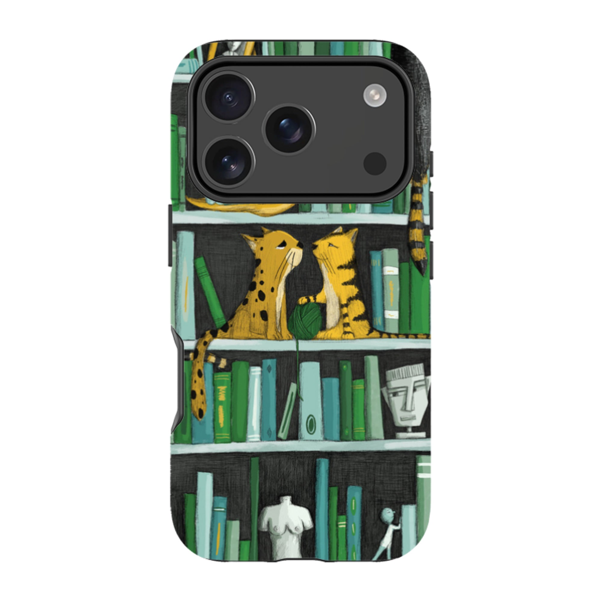 iPhone MagSafe Tough Case - Library Friends By Maja Lindberg