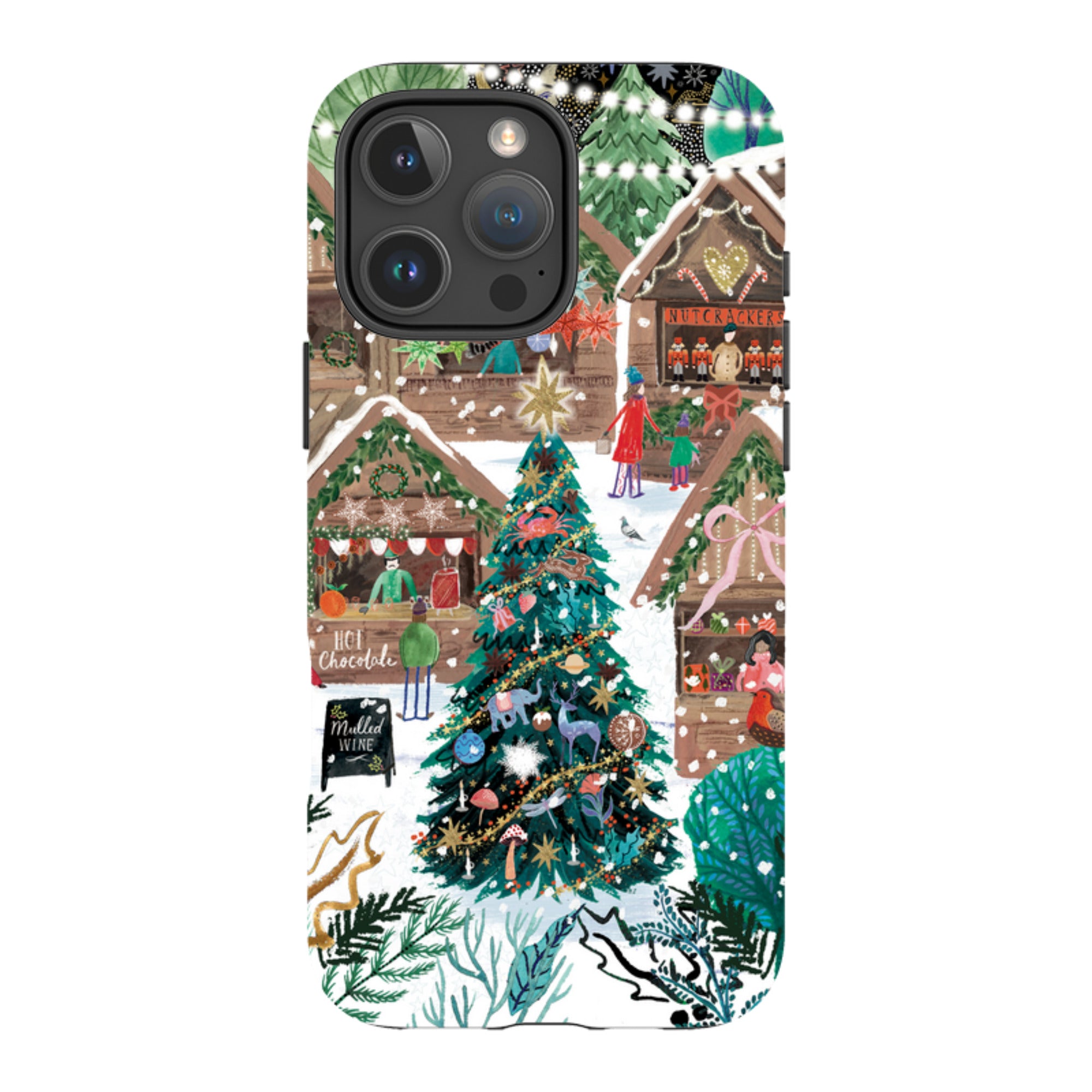 iPhone Tough Case - Christmas Market Magic By Emma Frances Grant