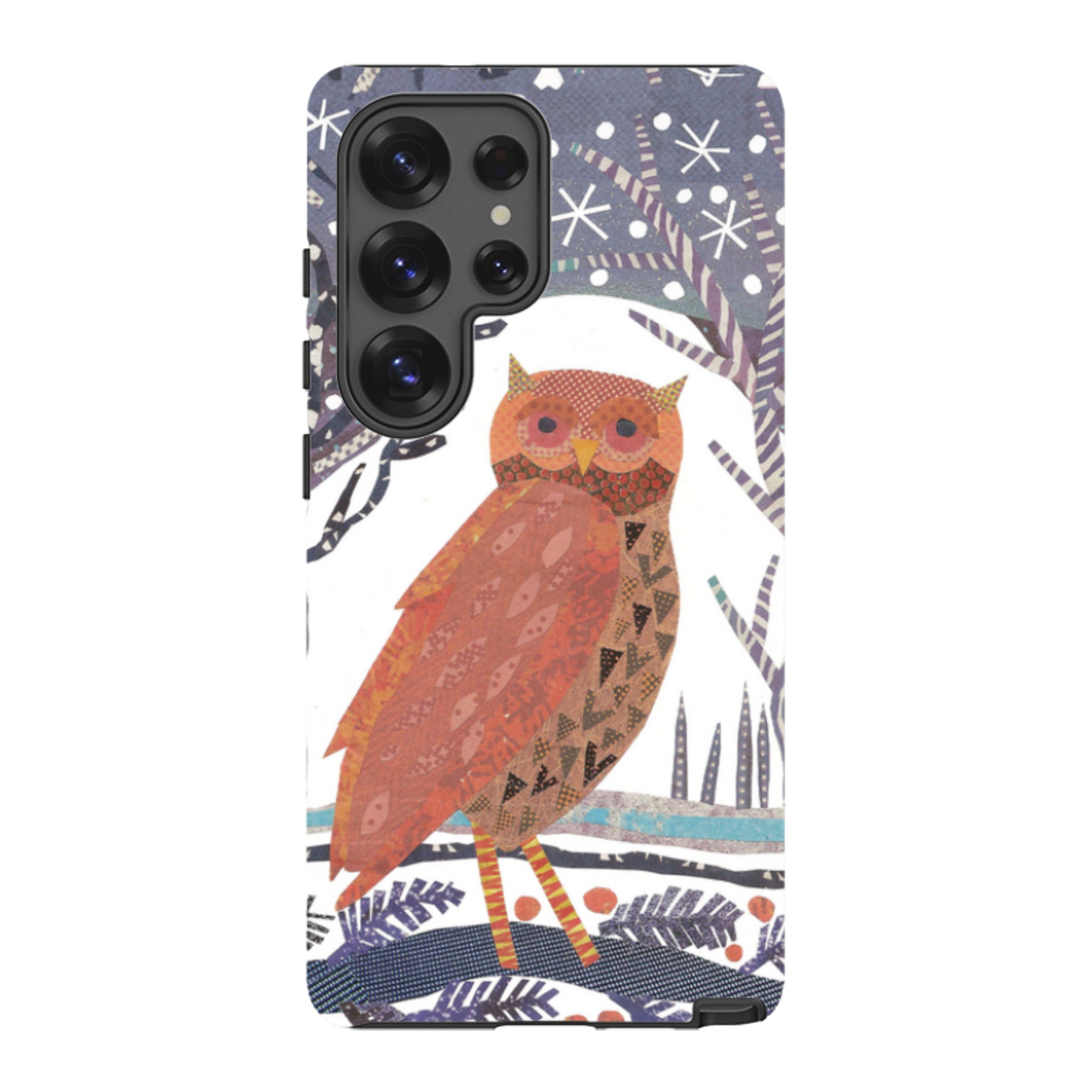 Samsung Tough Case - Winter Owl By Jane Robbins
