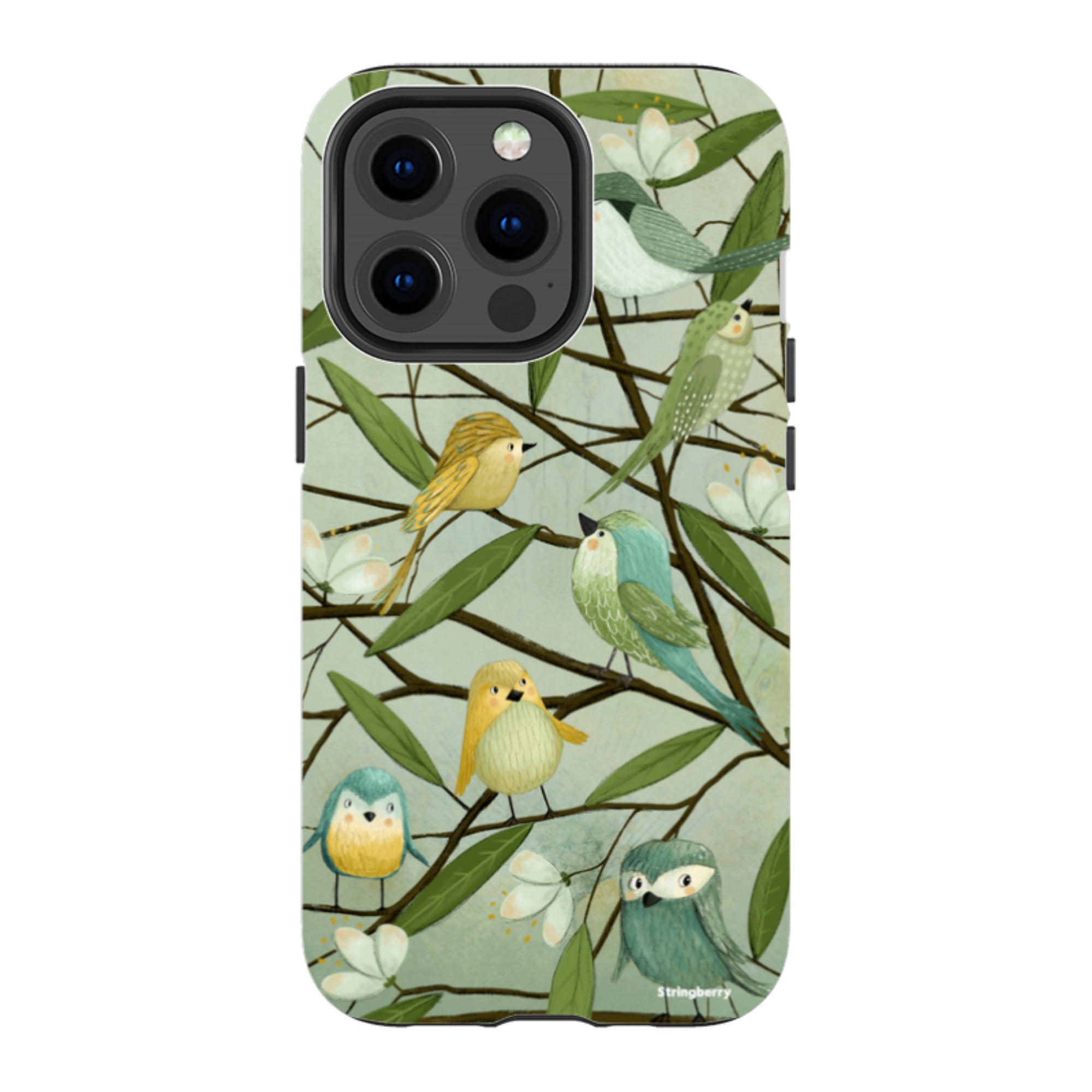 iPhone Tough Case - Birds By Maja Lindberg