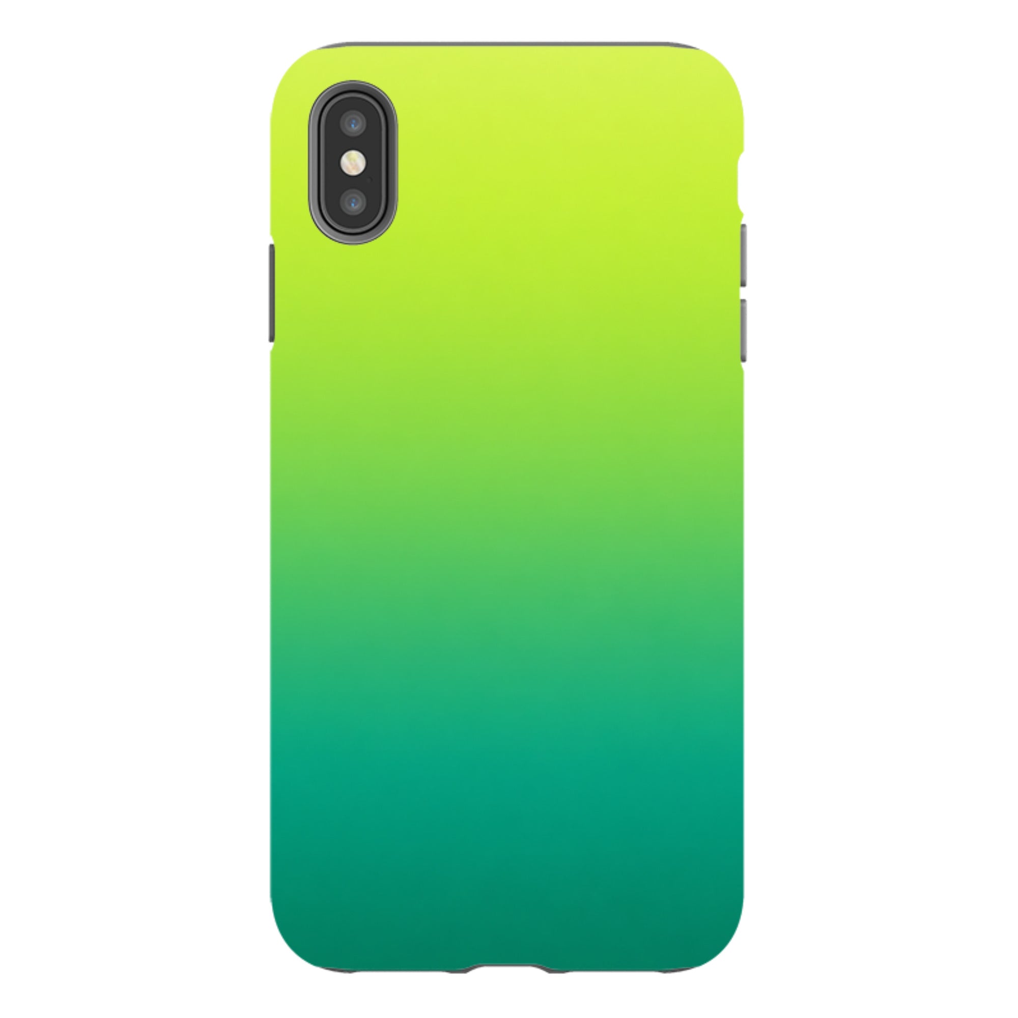 iPhone Tough Case - Lime Green Ombre