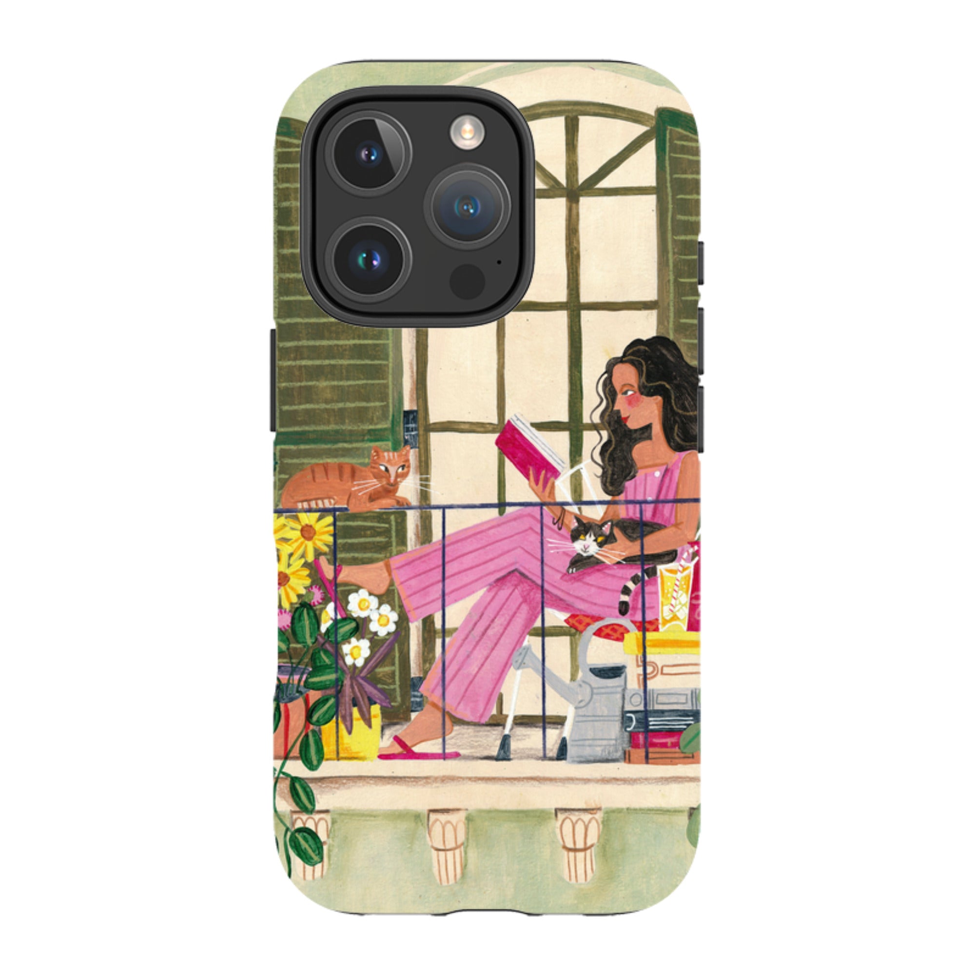 iPhone MagSafe Tough Case -  Balcony By Caroline Bonne Muller