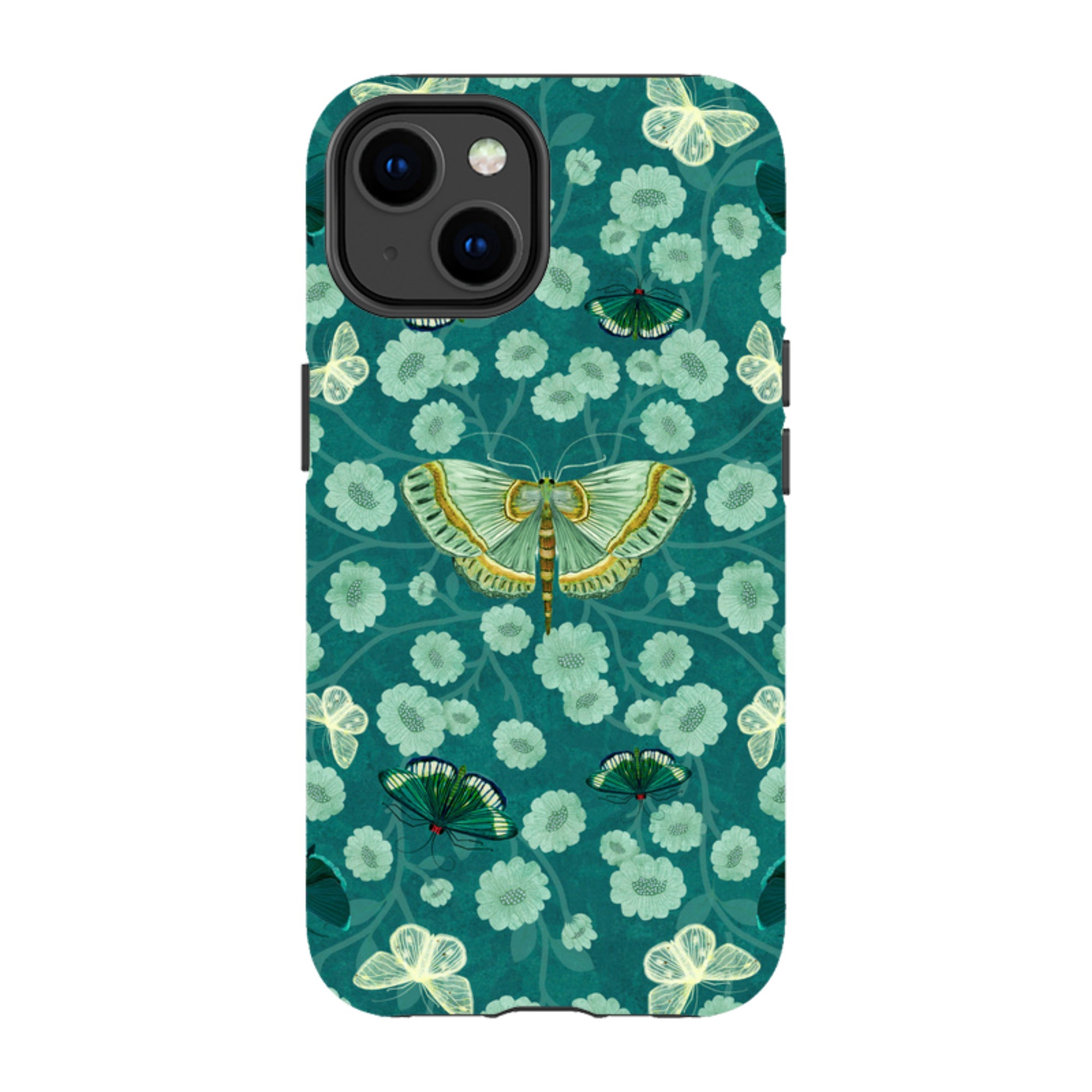 iPhone MagSafe Tough Case - Medium Moth 2 By Katherine Quinn