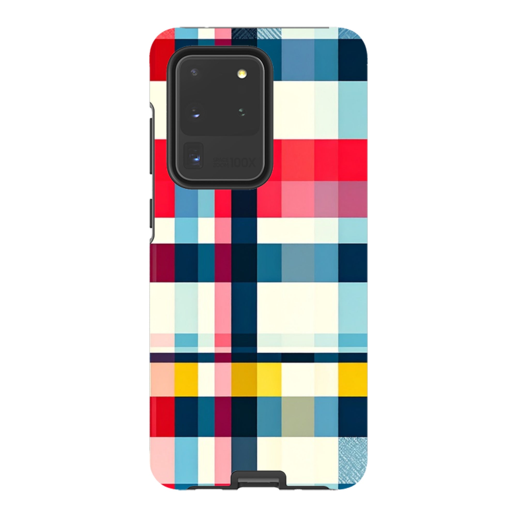 Samsung Tough Case -Cancun Gingham