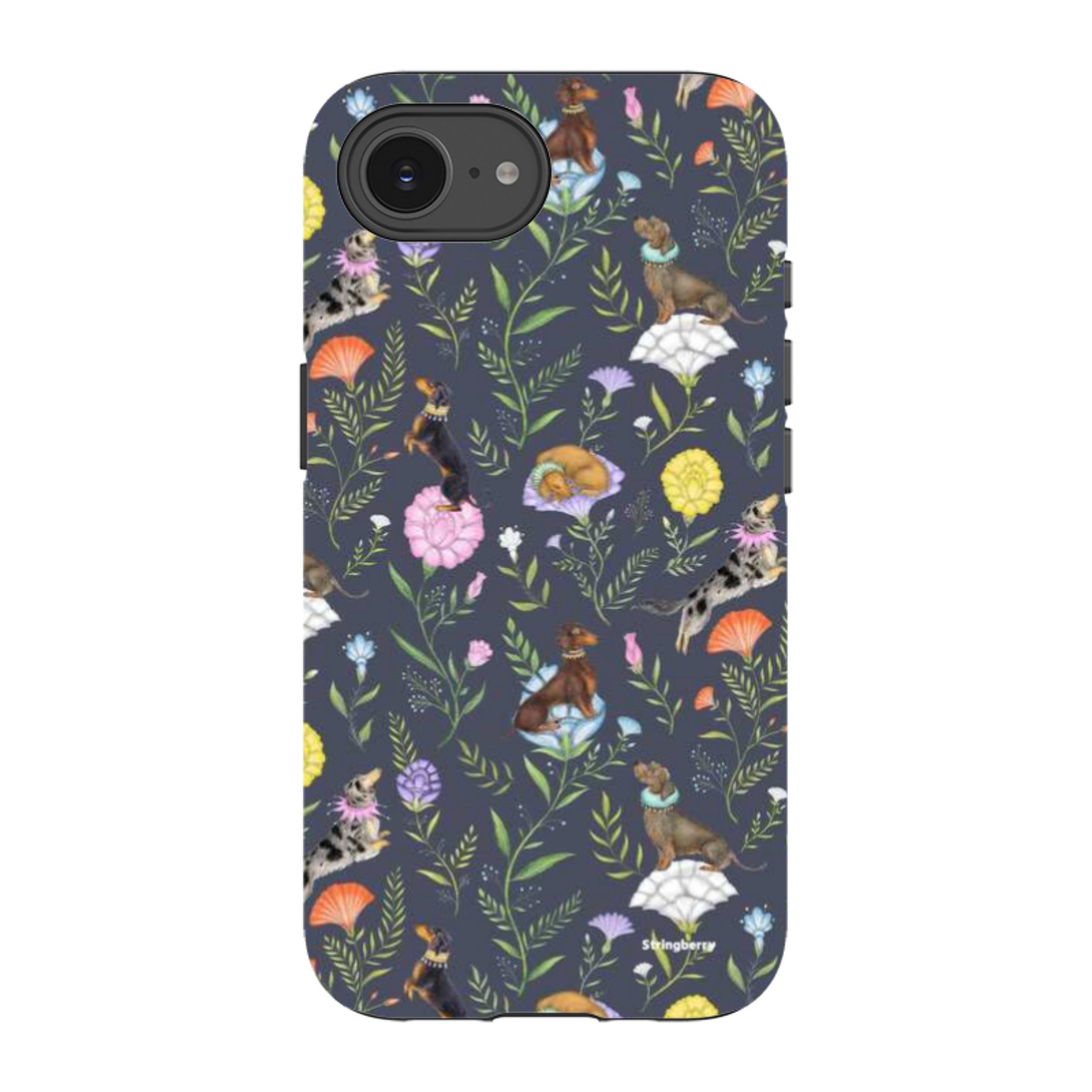 iPhone Tough Case - Doxy Day Afternoon Slate By Catherine Rowe