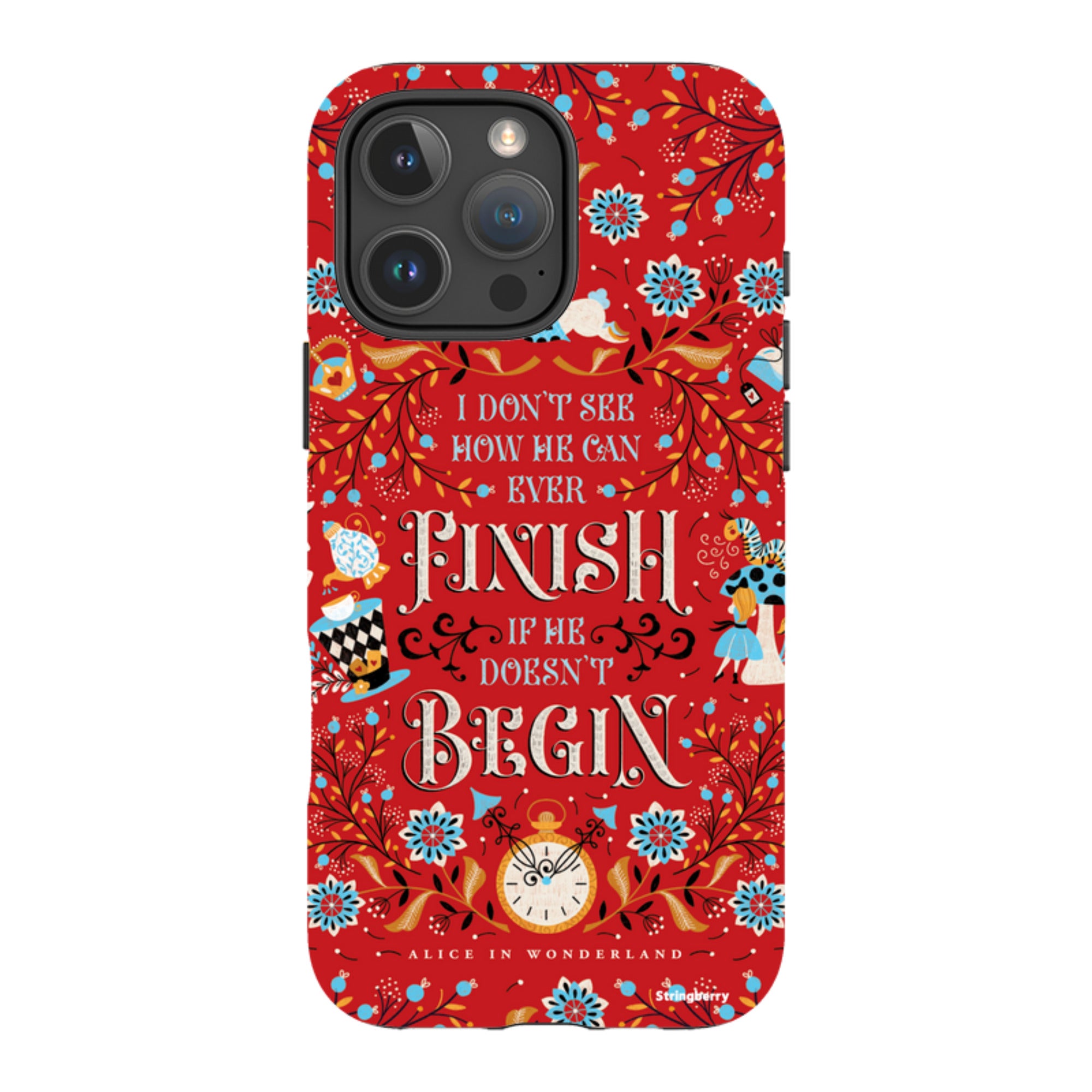iPhone Tough Case - Alice By Jenny Zemanek