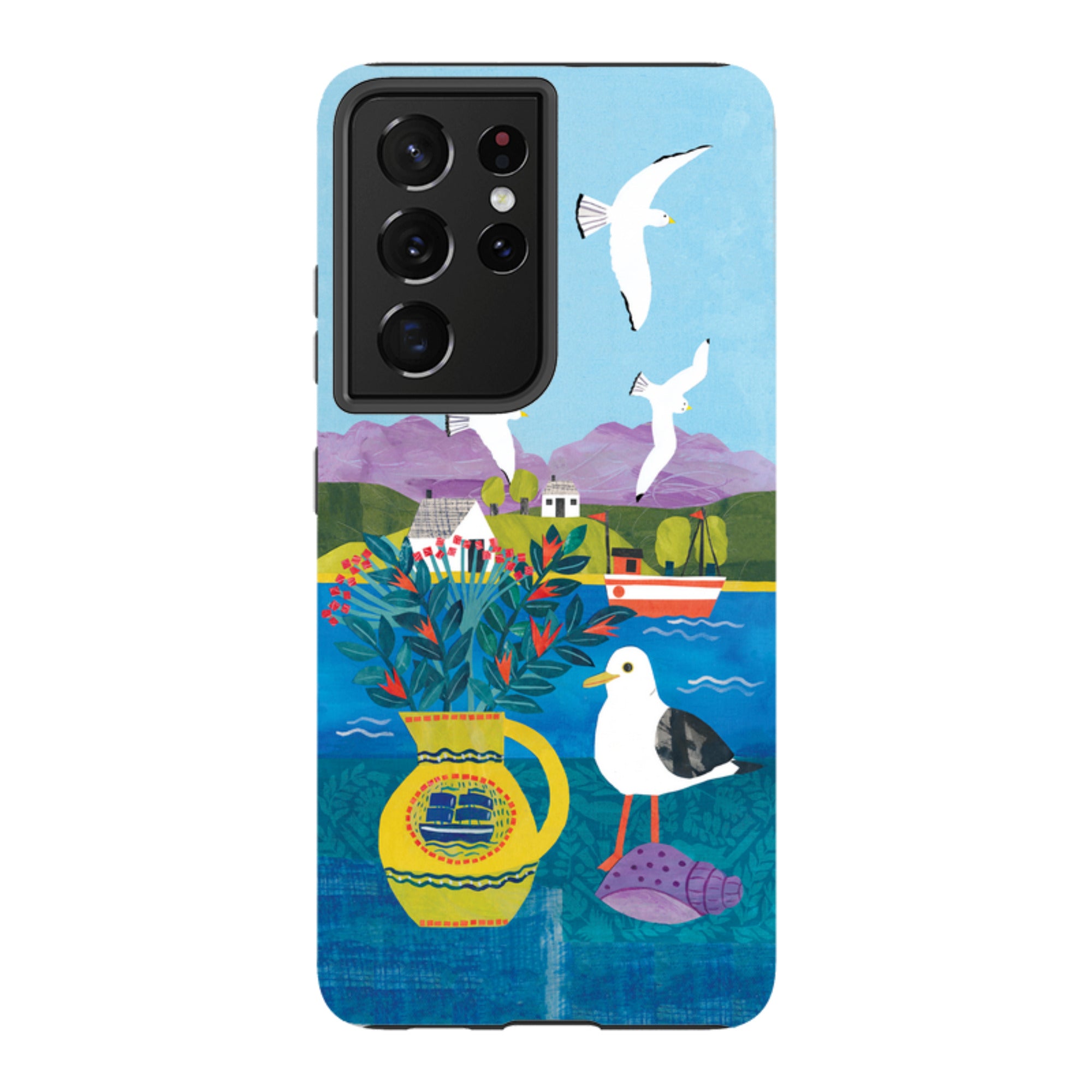 Samsung Tough  Case - Seagulls By Tracey English