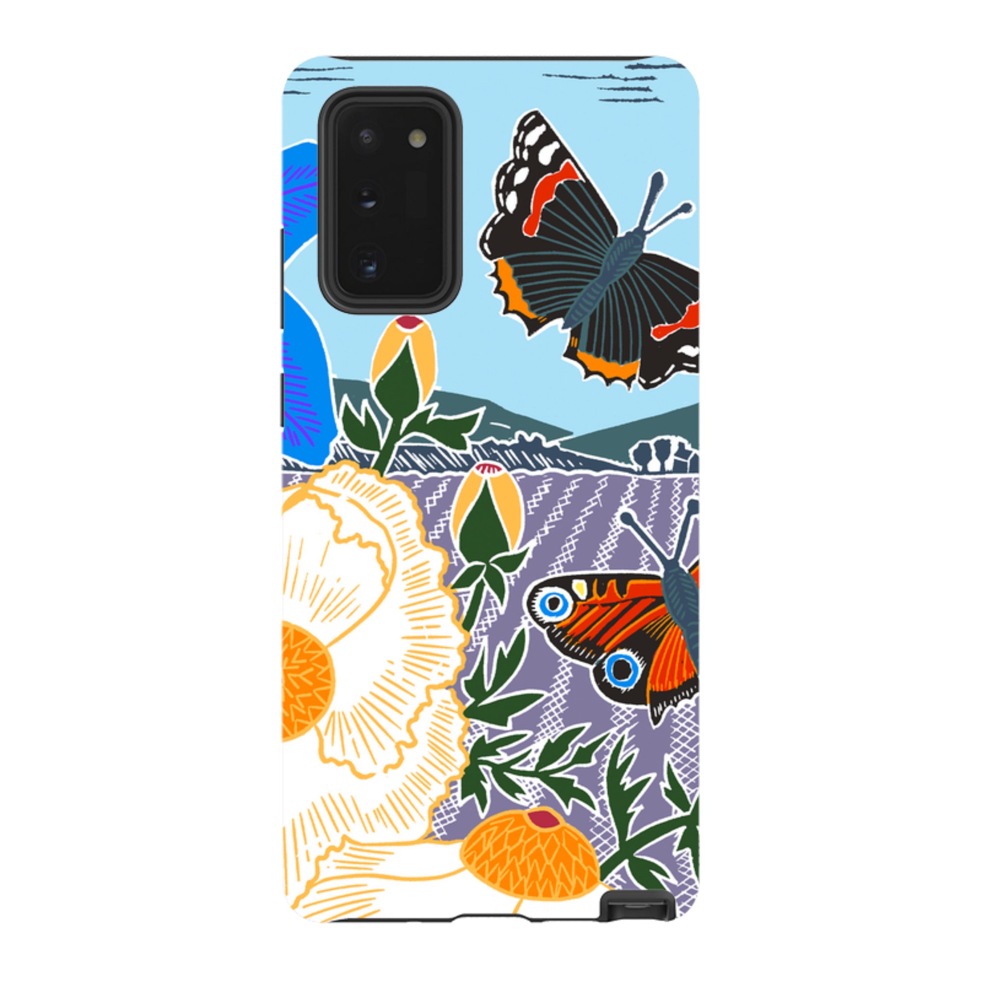 Samsung Tough Case - Bold Butterflies By Kate Heiss
