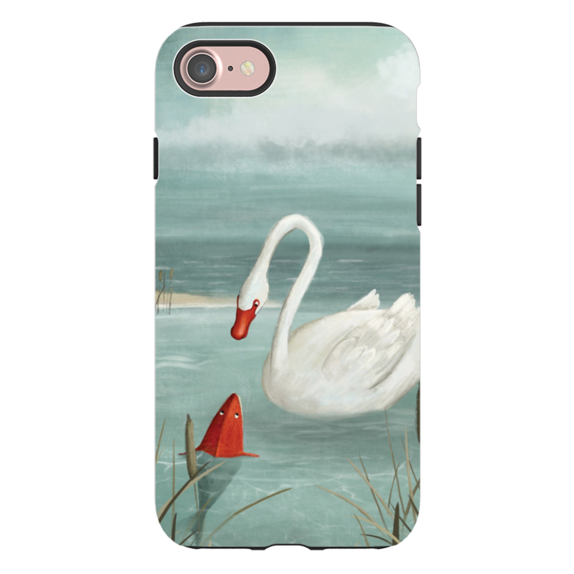 iPhone Tough Case - Swanfish By Maja Lindberg