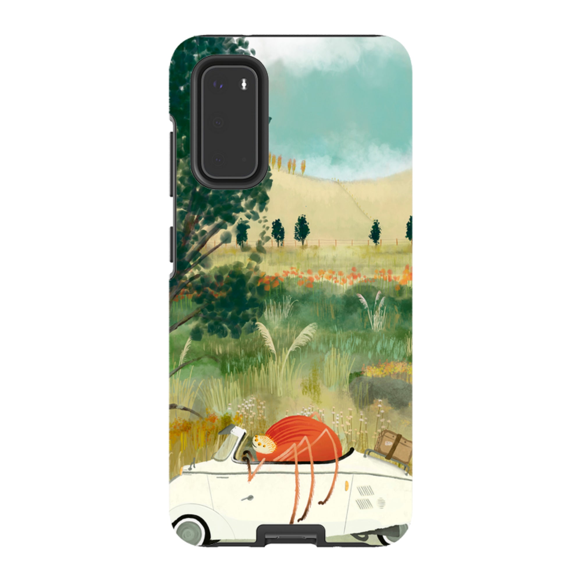 Samsung Tough Case - Happy Travels By Katherine Quinn