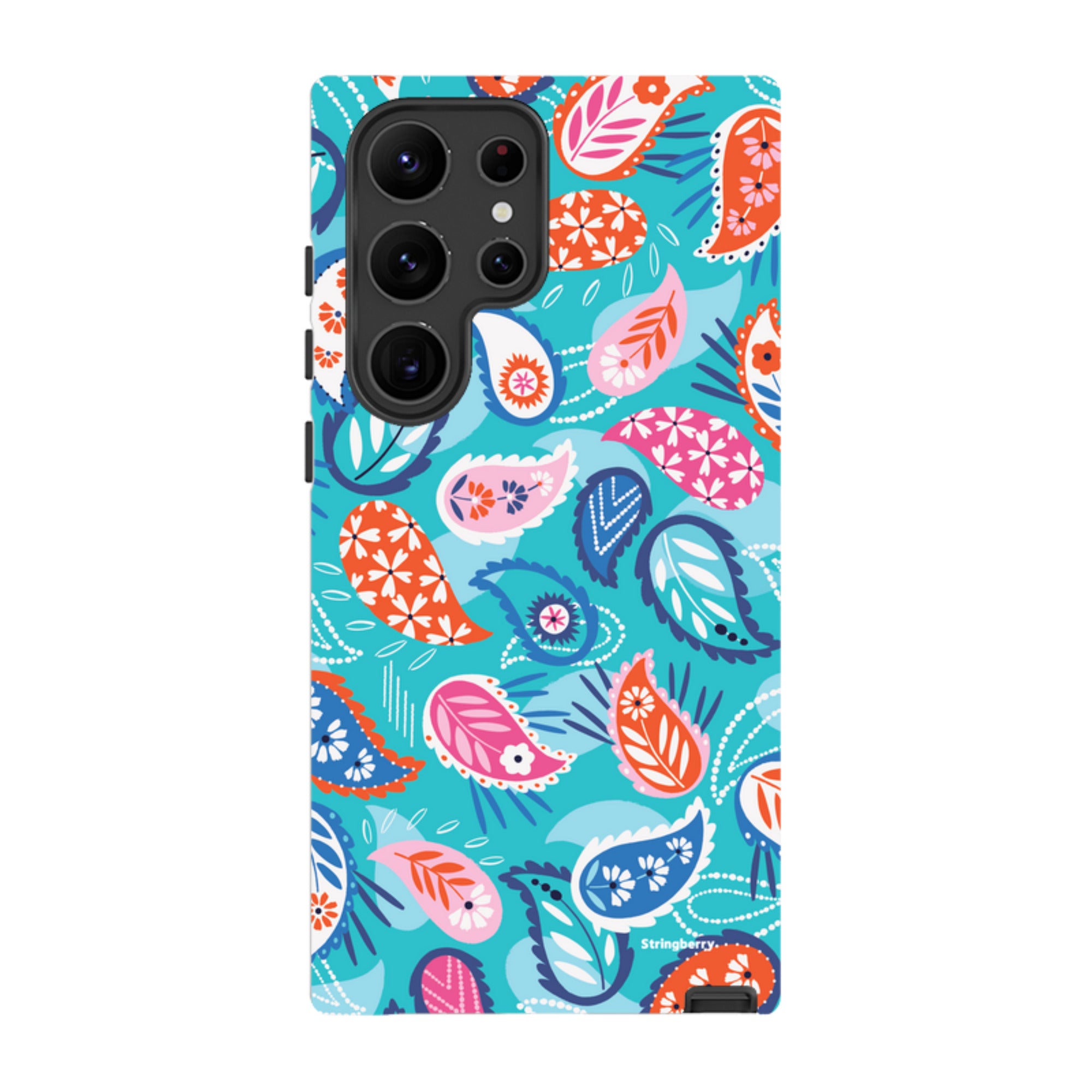 Samsung Tough Case - Paisley Blue By Ali Brookes