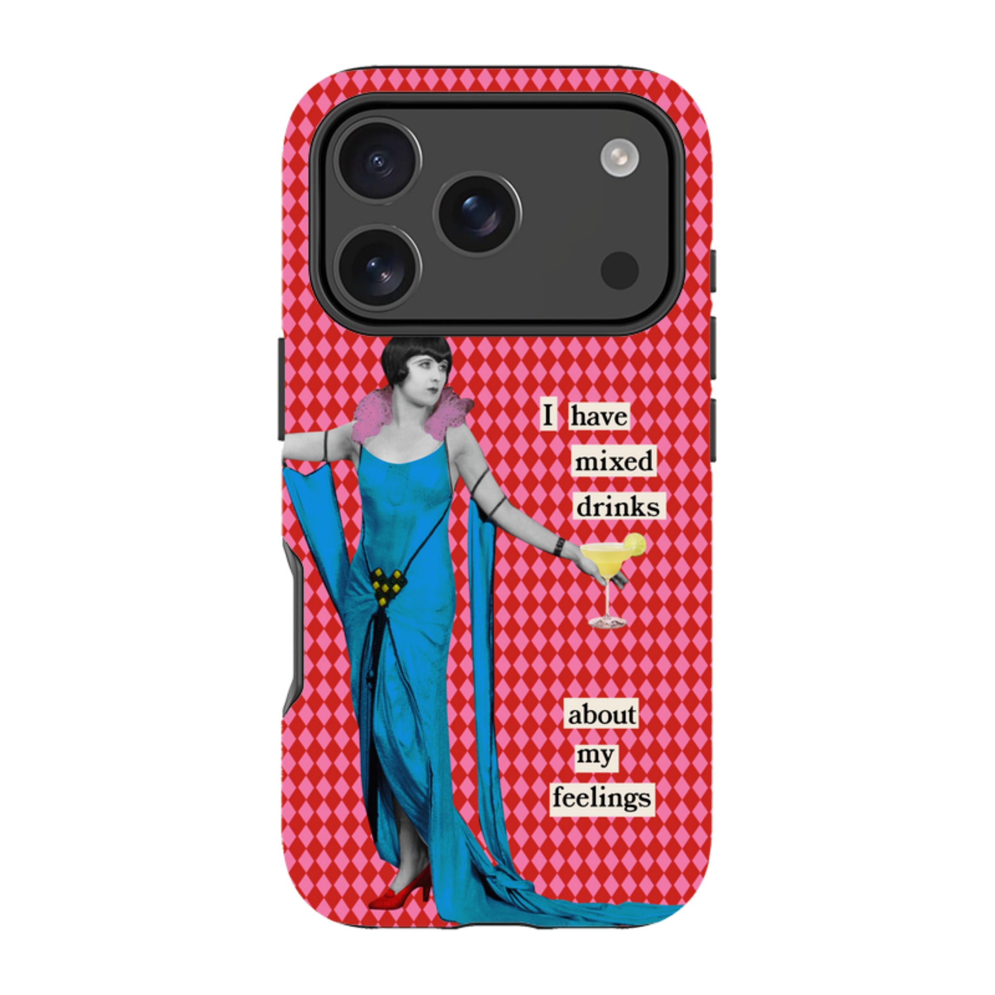 iPhone Tough Case - Mixed Drinks By Clare Jordan